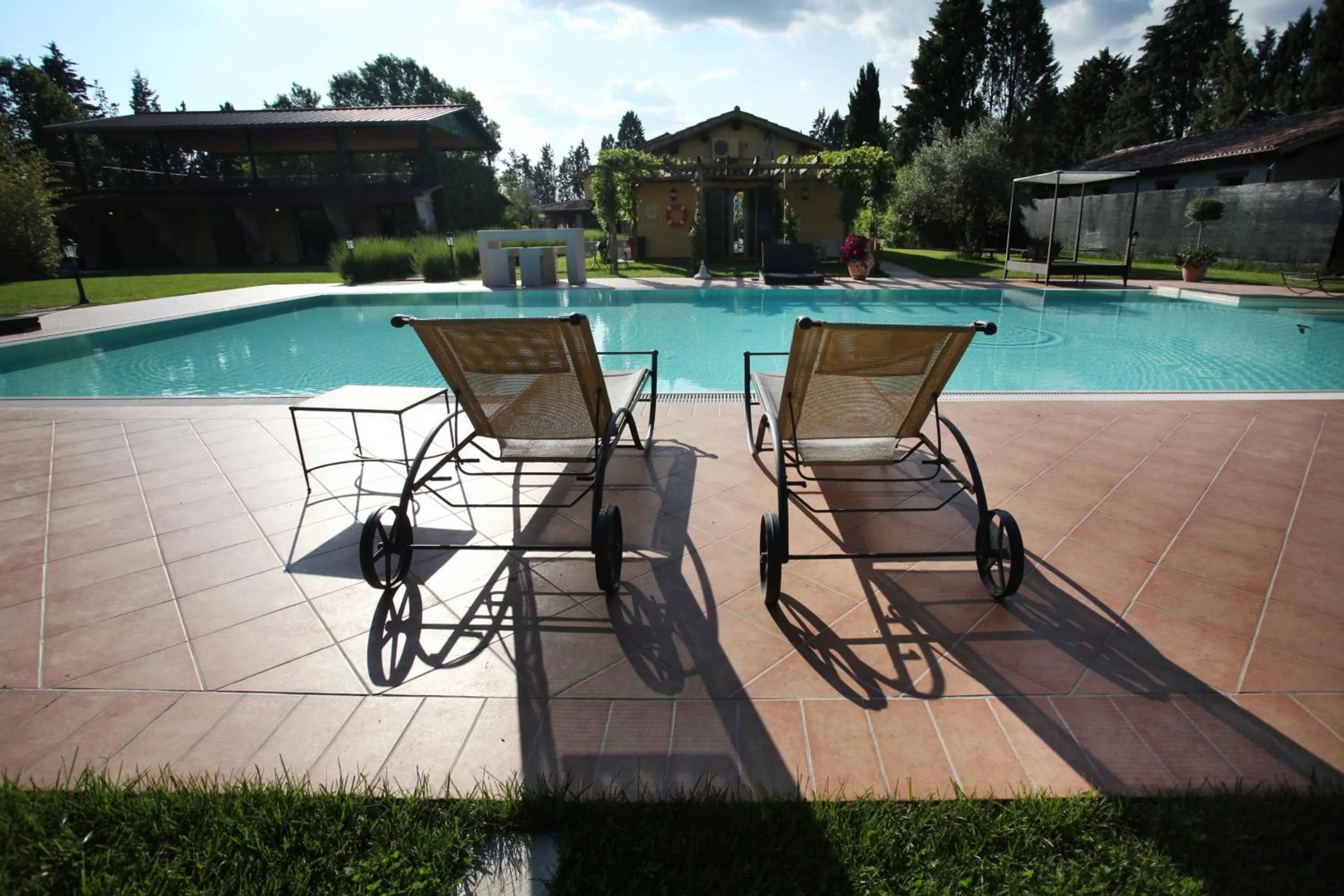 Patio in Resort e Spa San Crispino