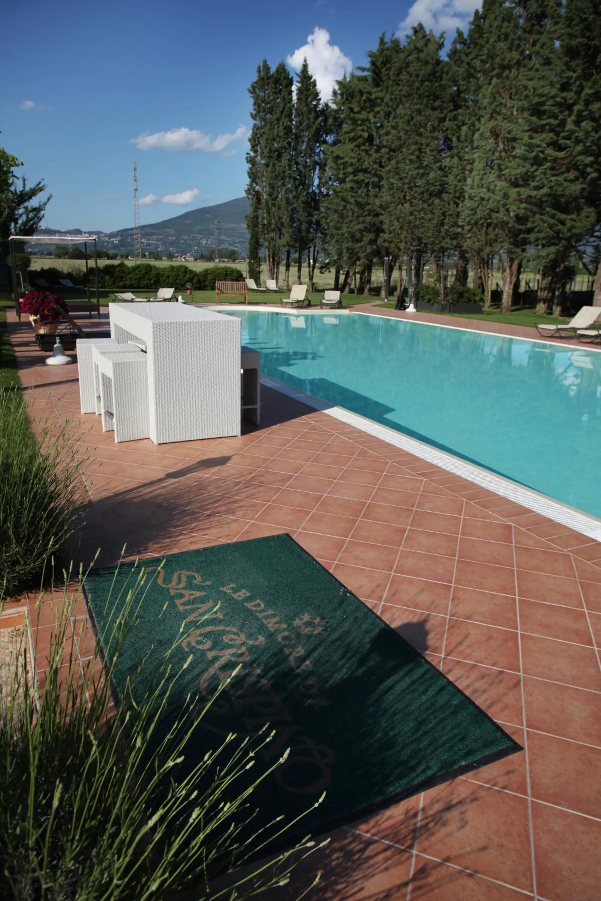 Patio in Resort e Spa San Crispino