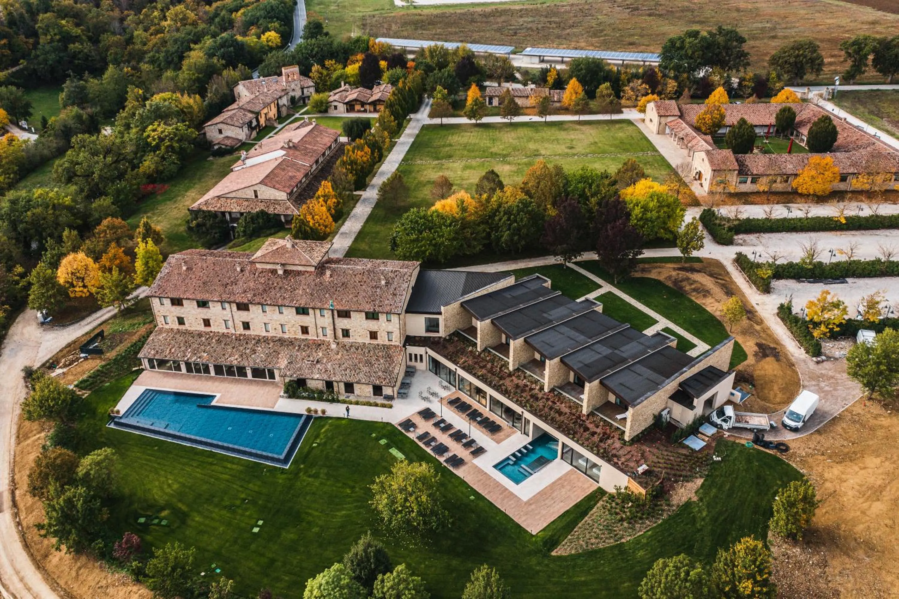 Bird's eye view in Borgo Lanciano