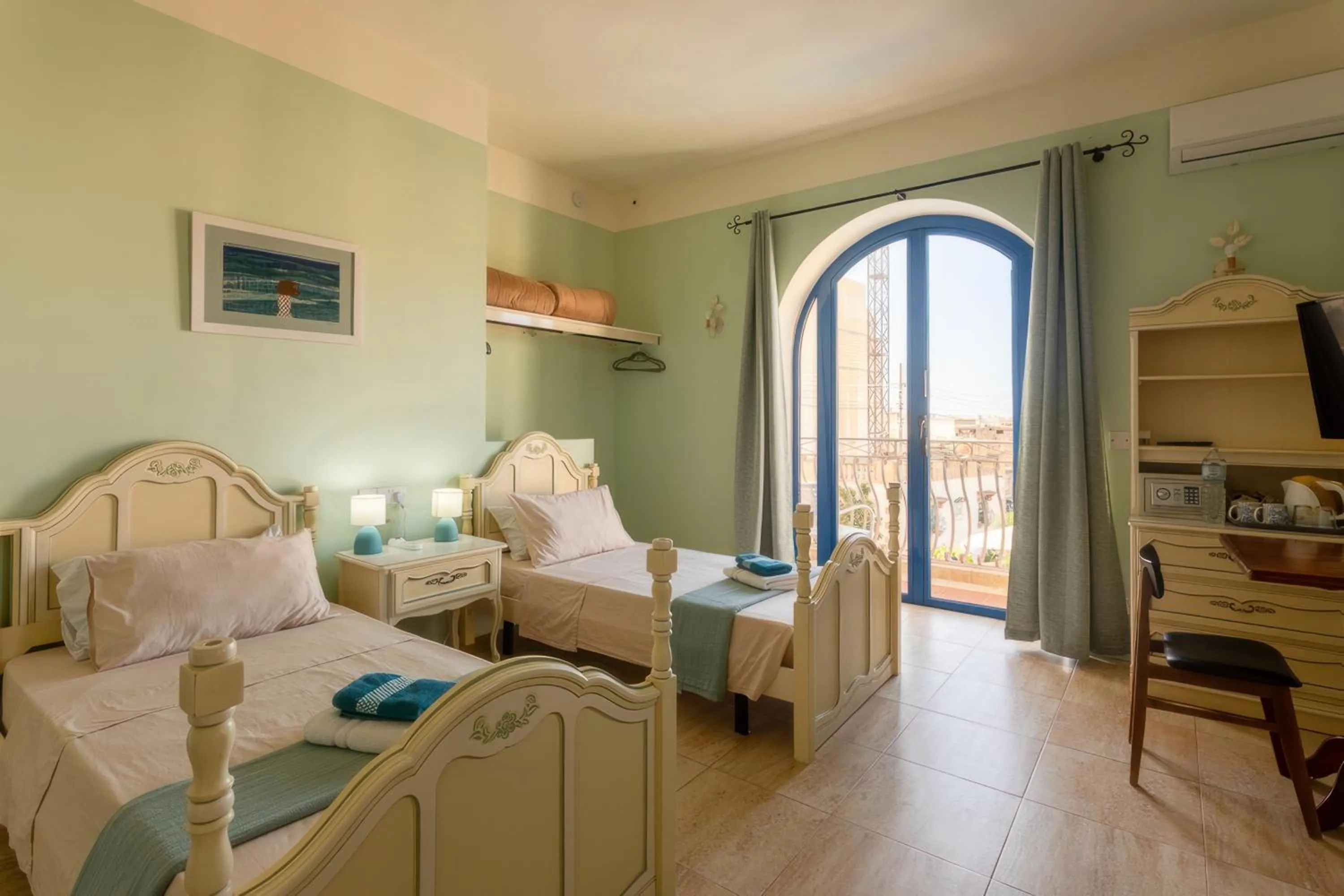 Bedroom in Villa Serenity B&B