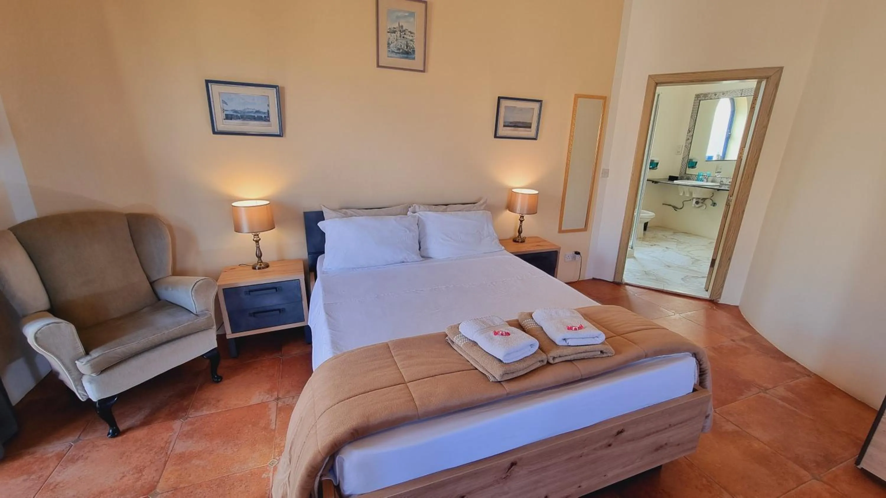 Bedroom in Villa Serenity B&B