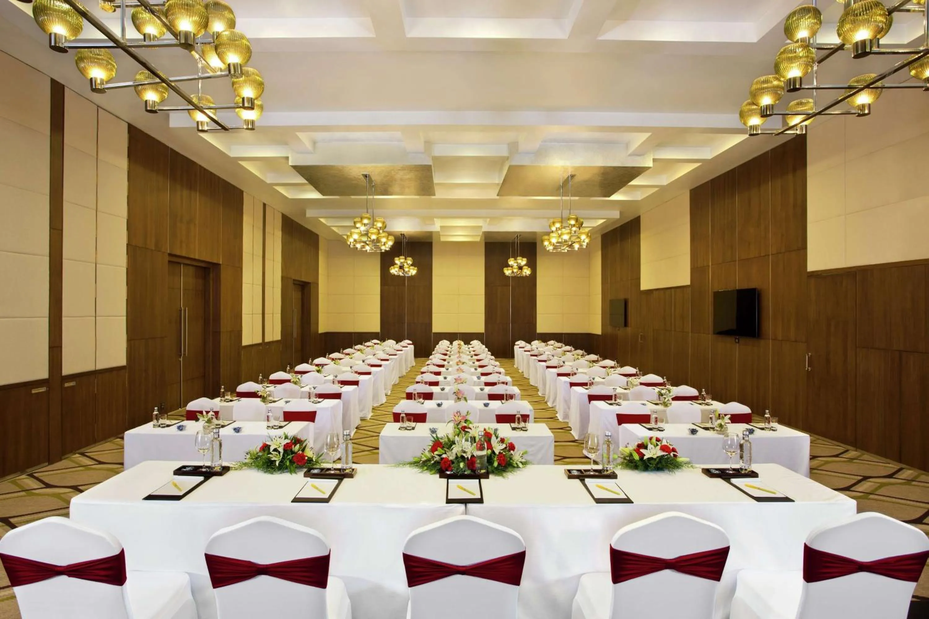 Dining area in Hilton Garden Inn, Trivandrum