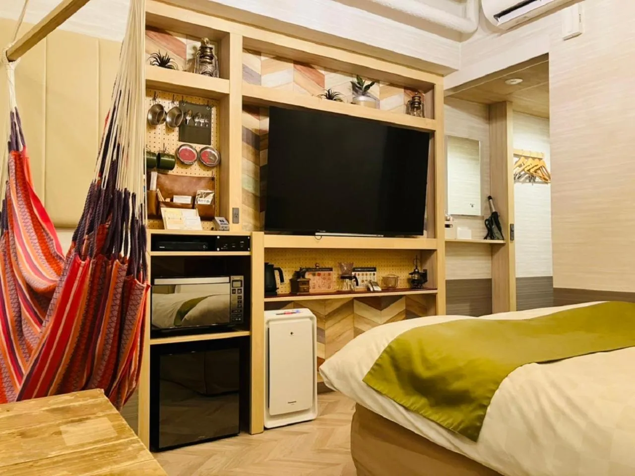 Photo of the whole room, Bed in Hotel BaliAn Resort Shinjuku Glamping