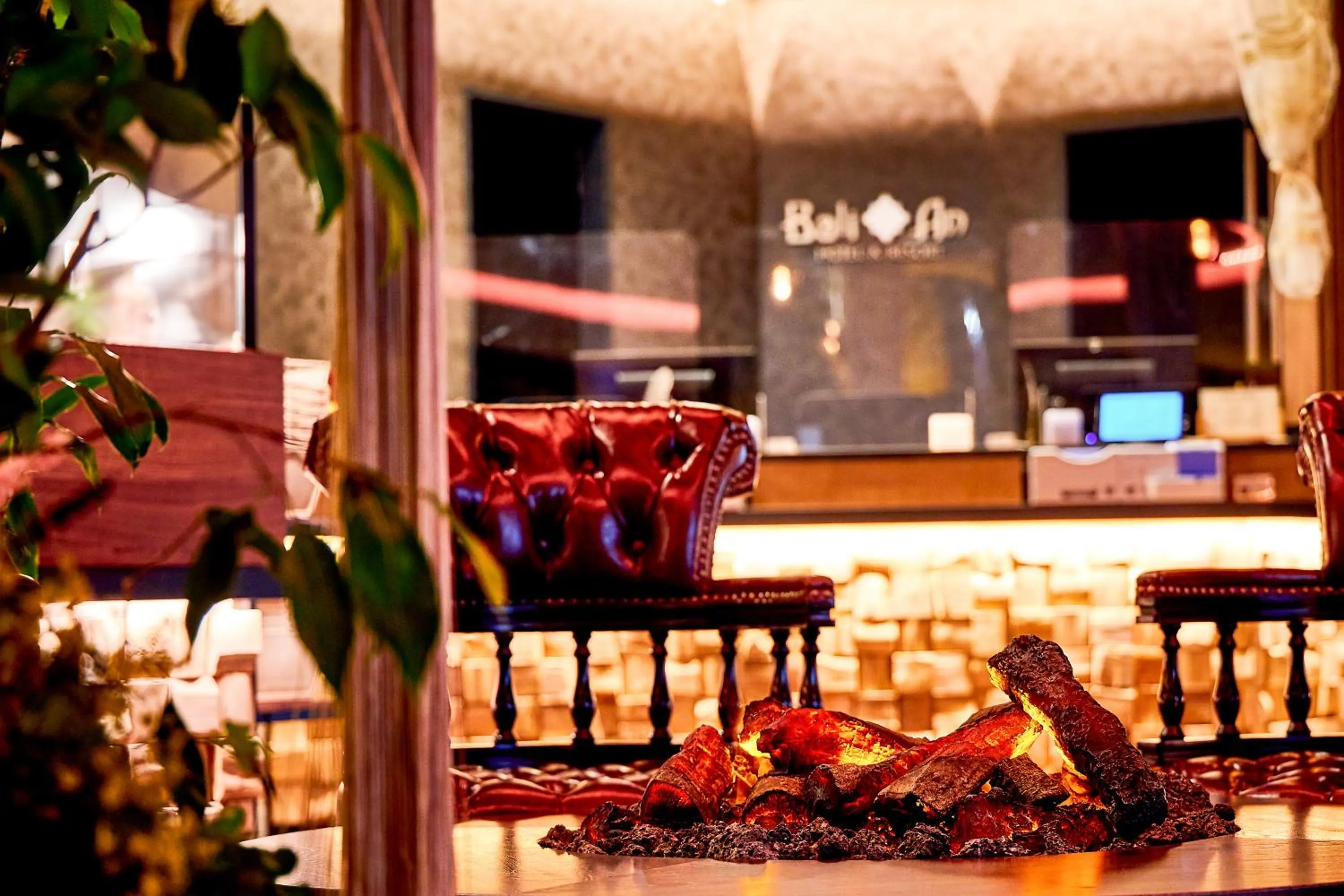 Lobby or reception in Hotel BaliAn Resort Shinjuku Glamping