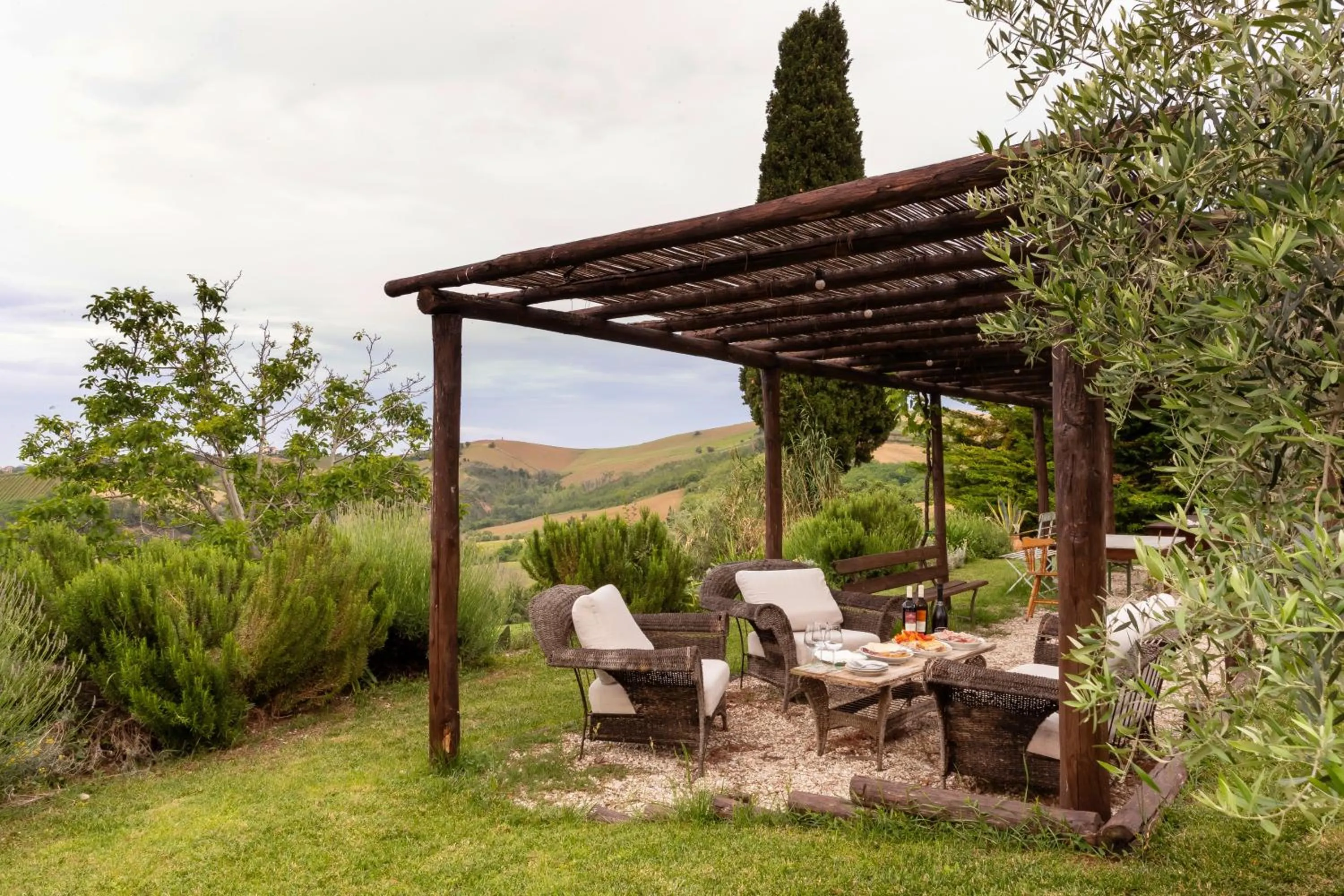 Patio in Locanda Tanè