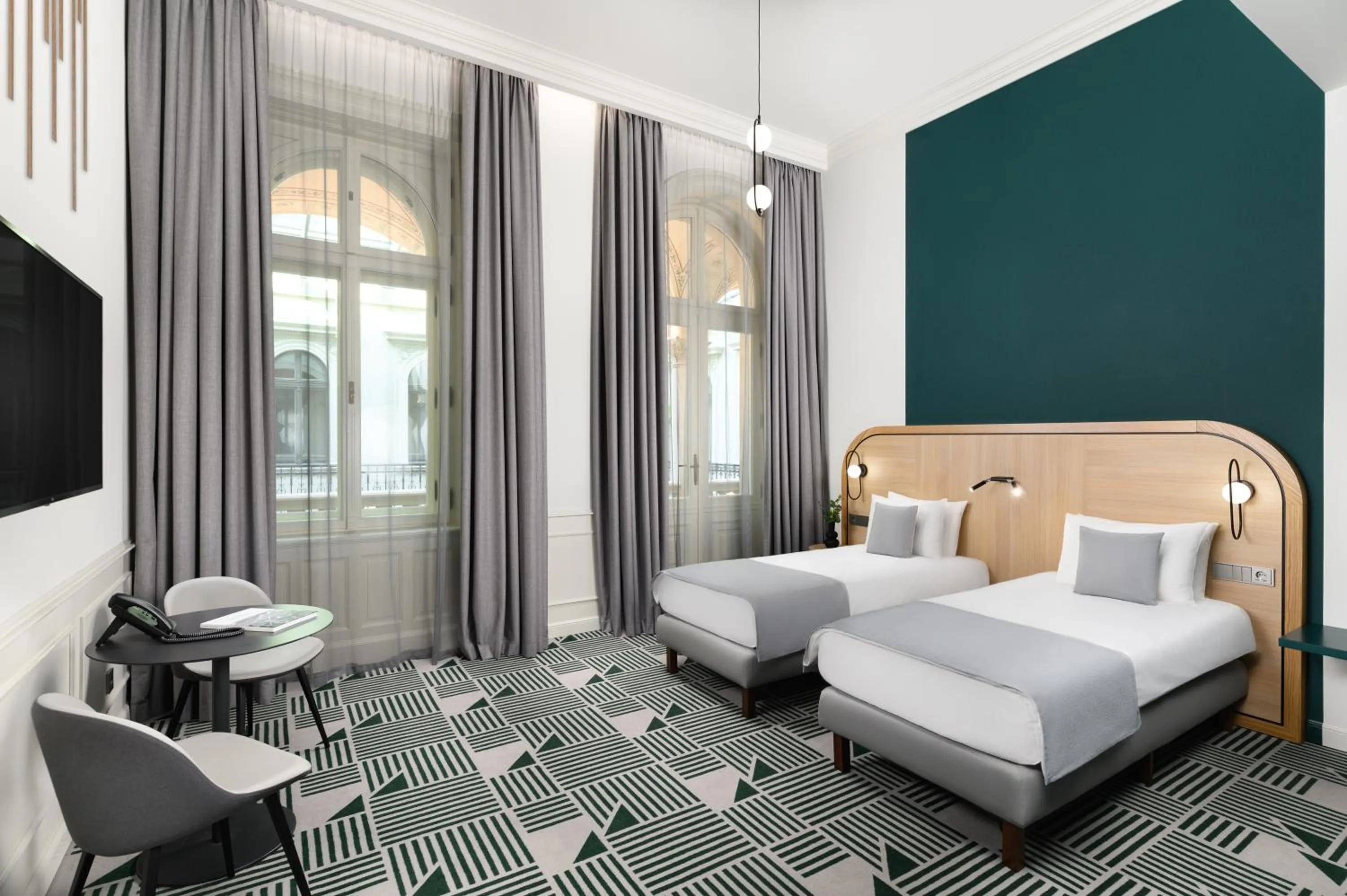 Bedroom, Bed in Hotel Oktogon Haggenmacher by Continental Group