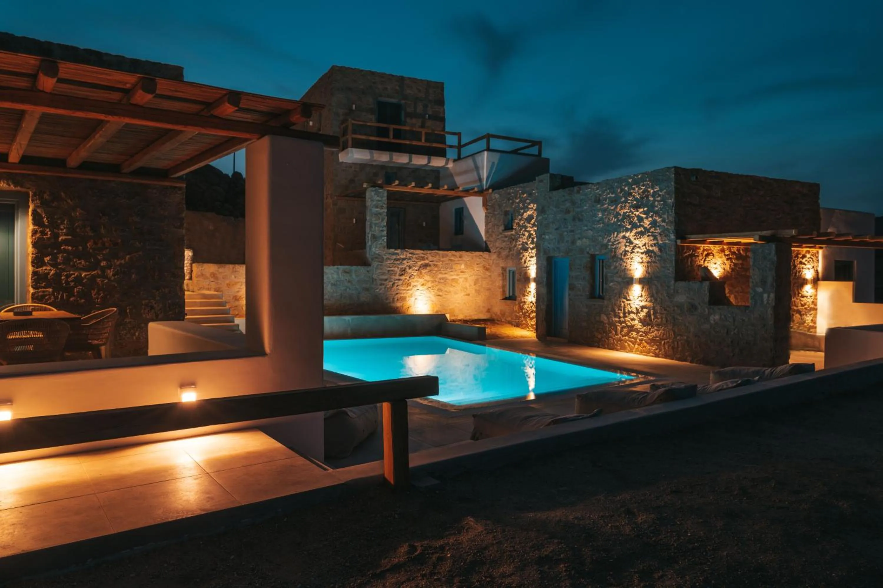 Swimming pool in Anemela Villas & Suites Mykonos