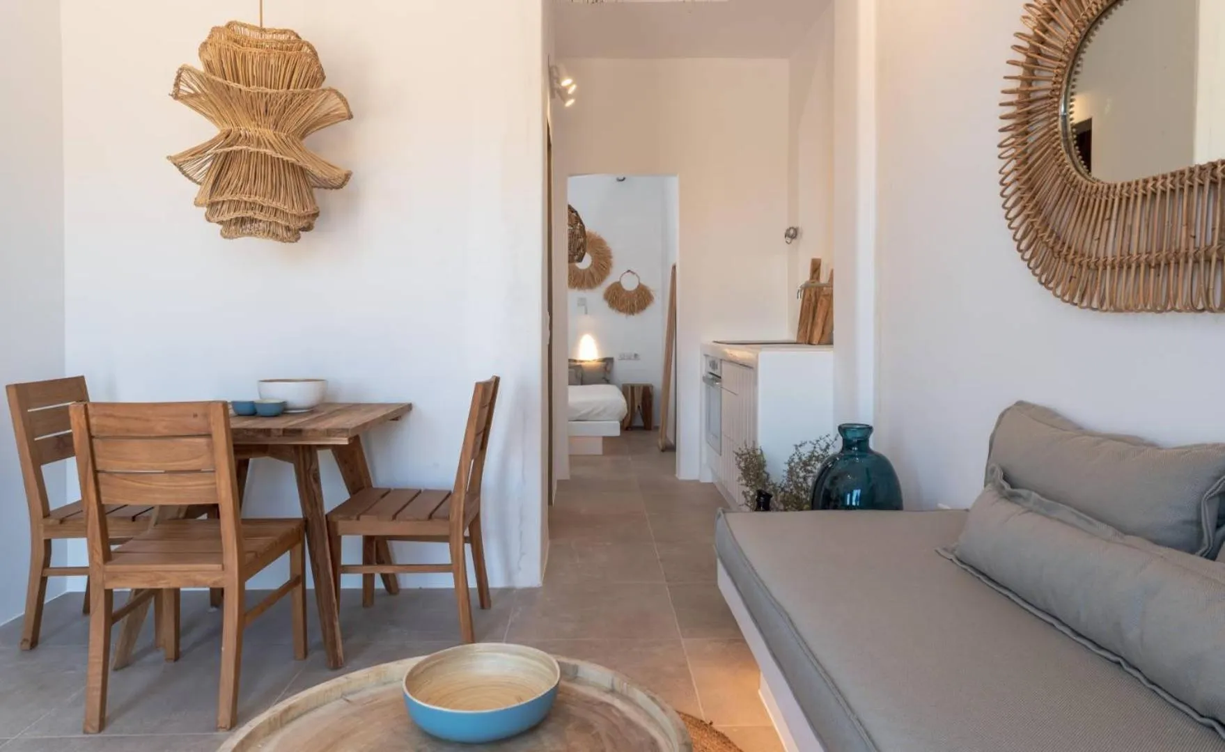 Dining area in Anemela Villas & Suites Mykonos