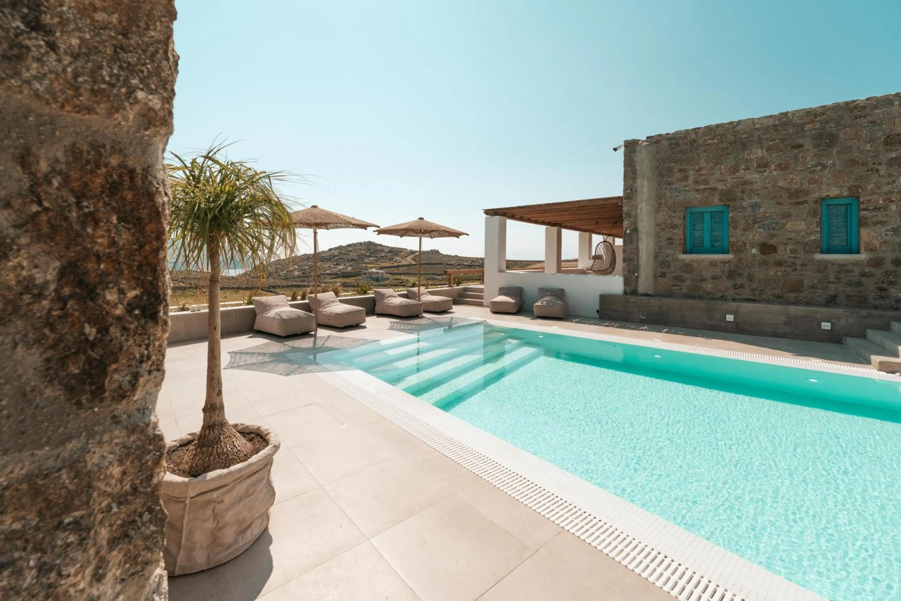Swimming pool in Anemela Villas & Suites Mykonos