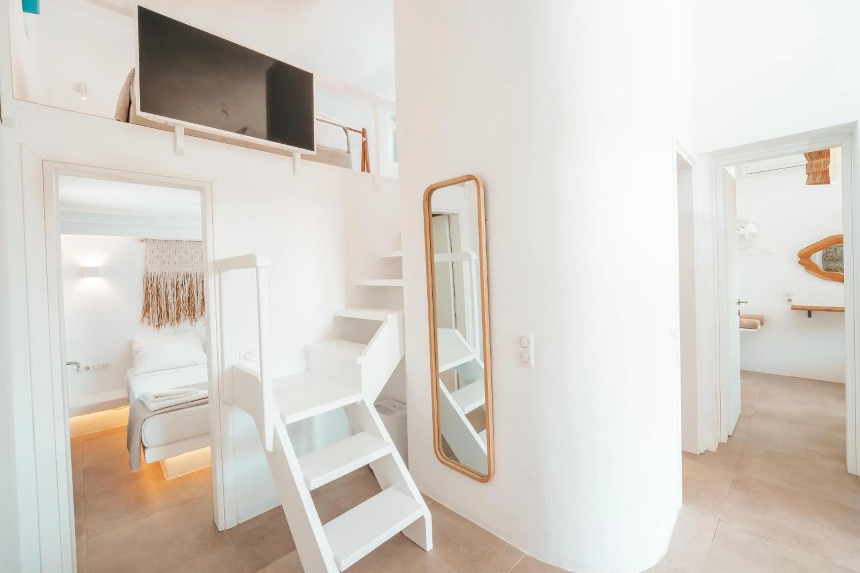 Bedroom, Bed in Anemela Villas & Suites Mykonos