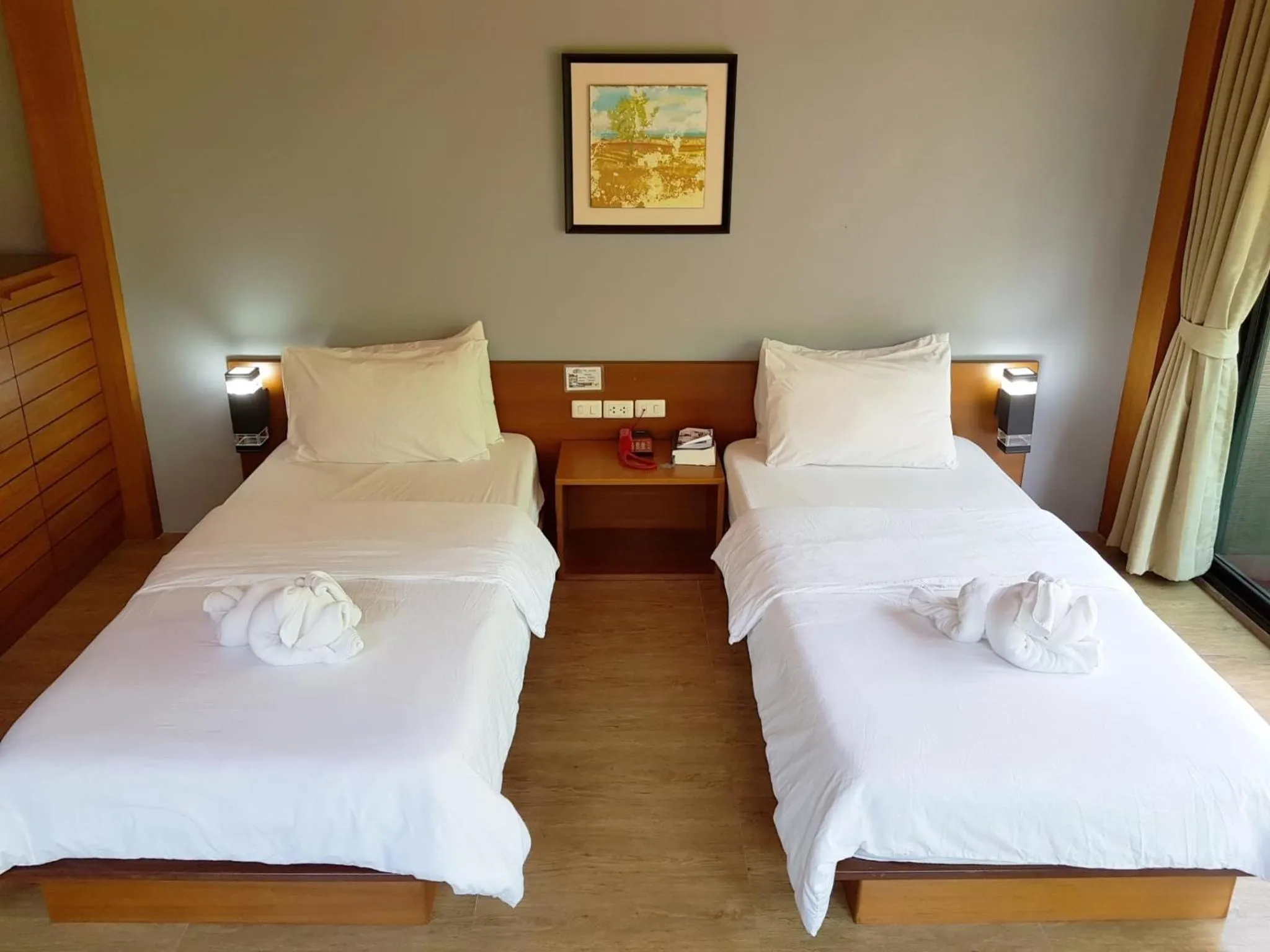 Bed in The Grace Amphawa