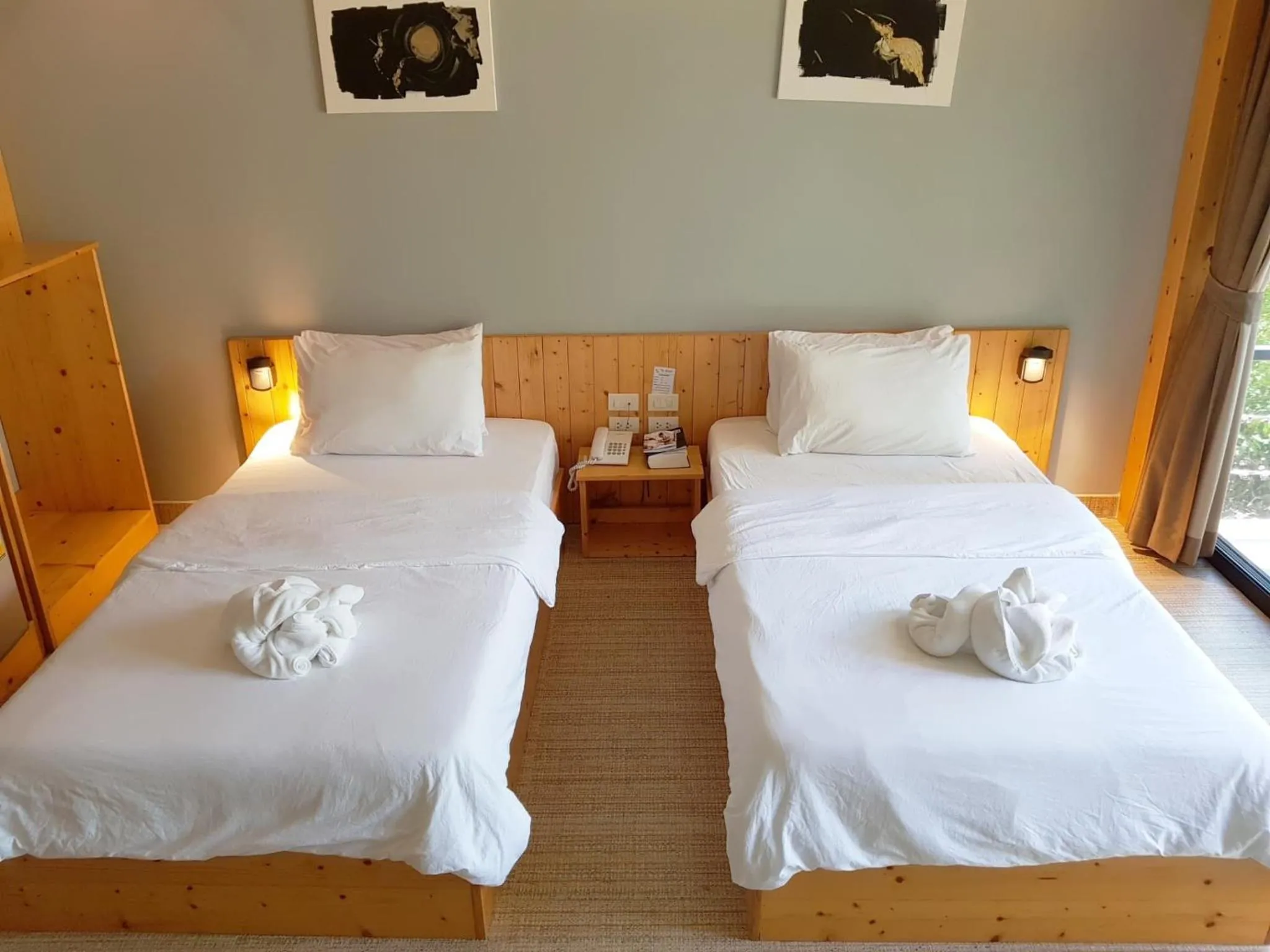 Bed in The Grace Amphawa