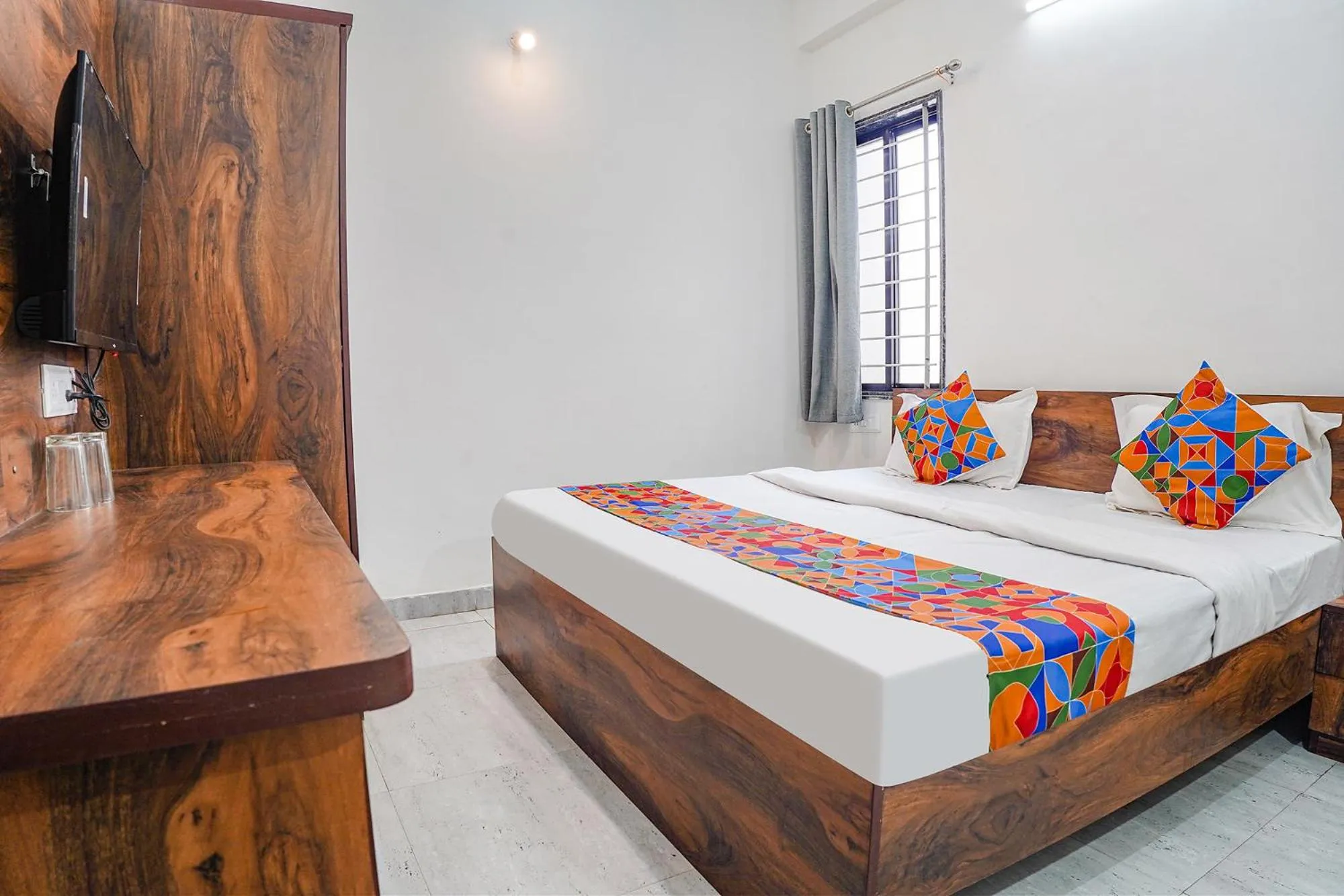 Bedroom, Bed in FabHotel SSG