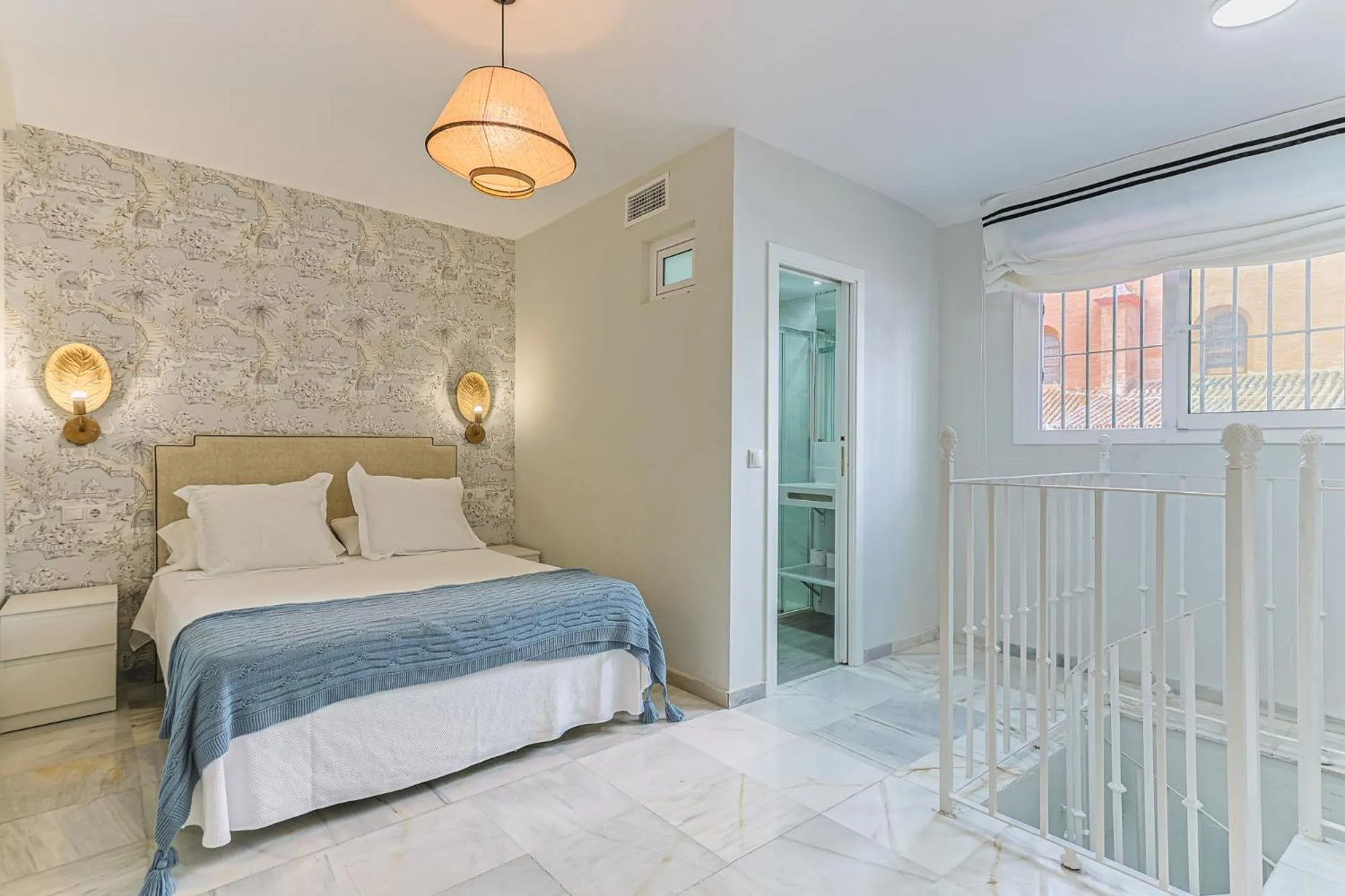 Bed in San Clemente House