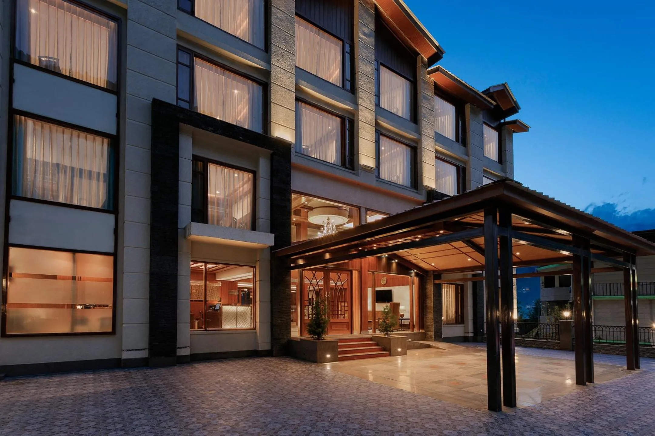 Property building in The Orchid Manali - a Boutique Hotel