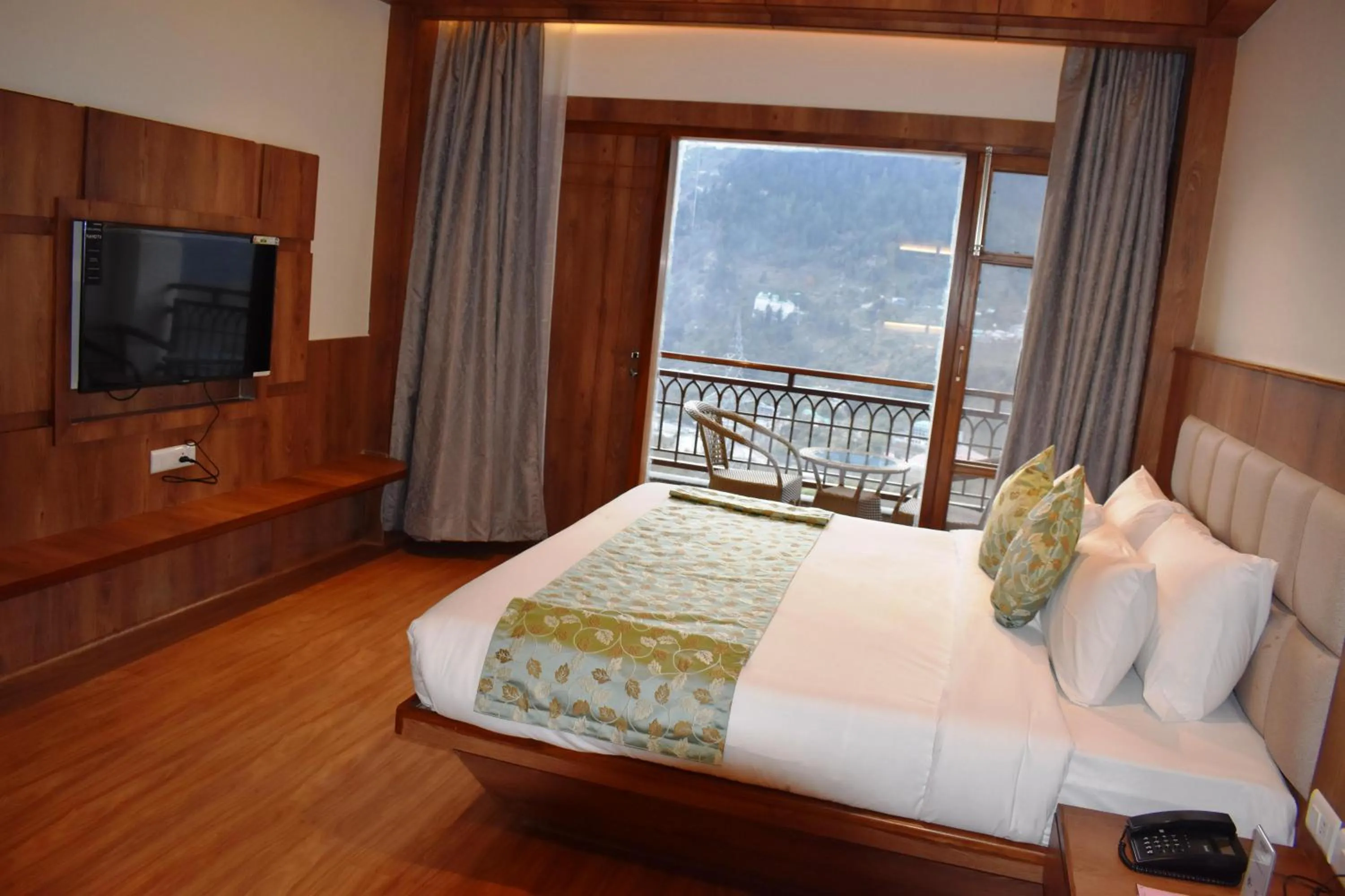 Bed in The Orchid Manali - a Boutique Hotel