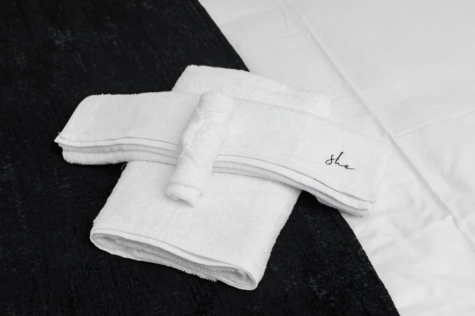 Bed in She Mykonos - Luxury Apartments