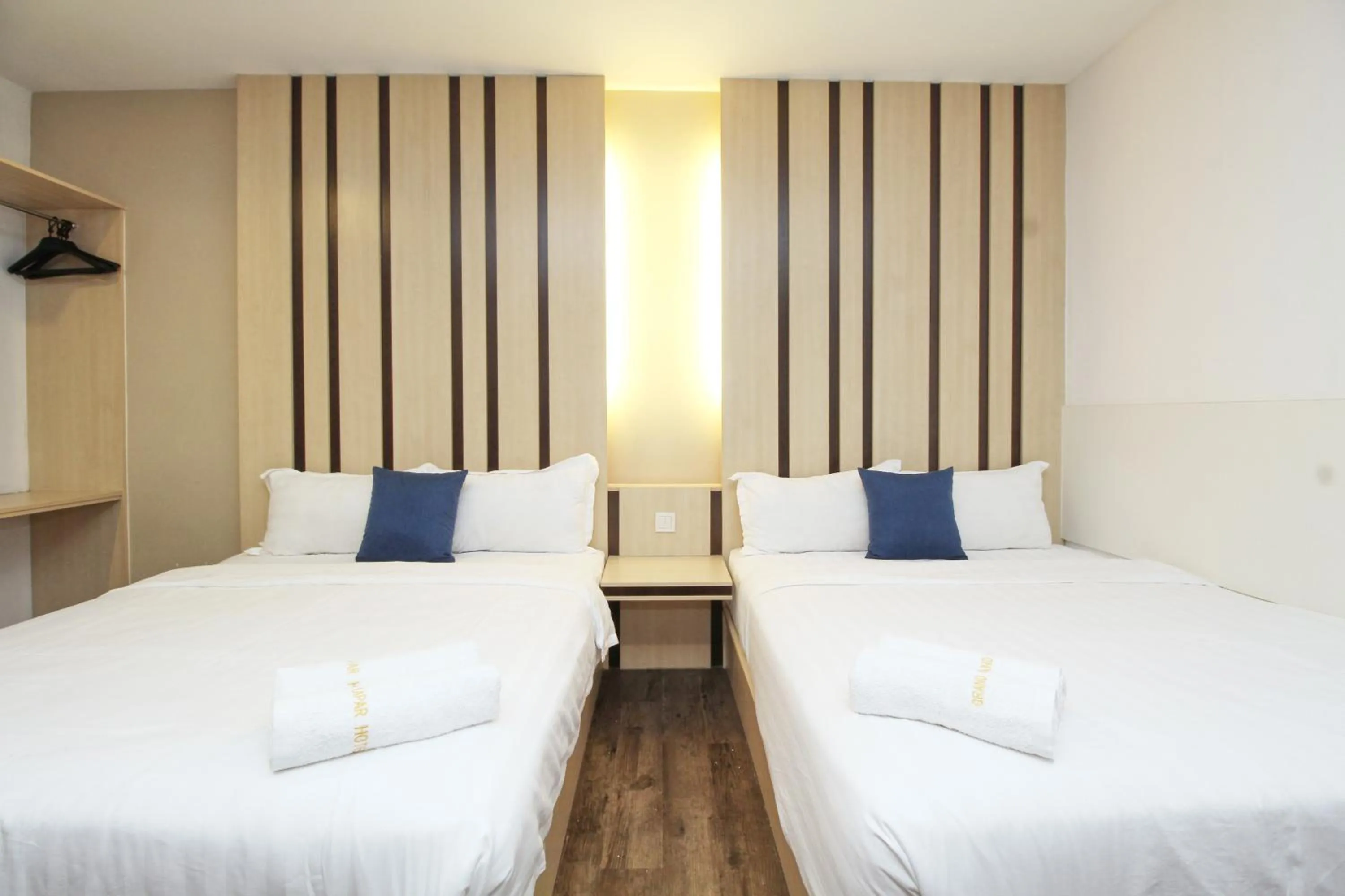 Bed in Grand Kapar Hotel Klang Sentral