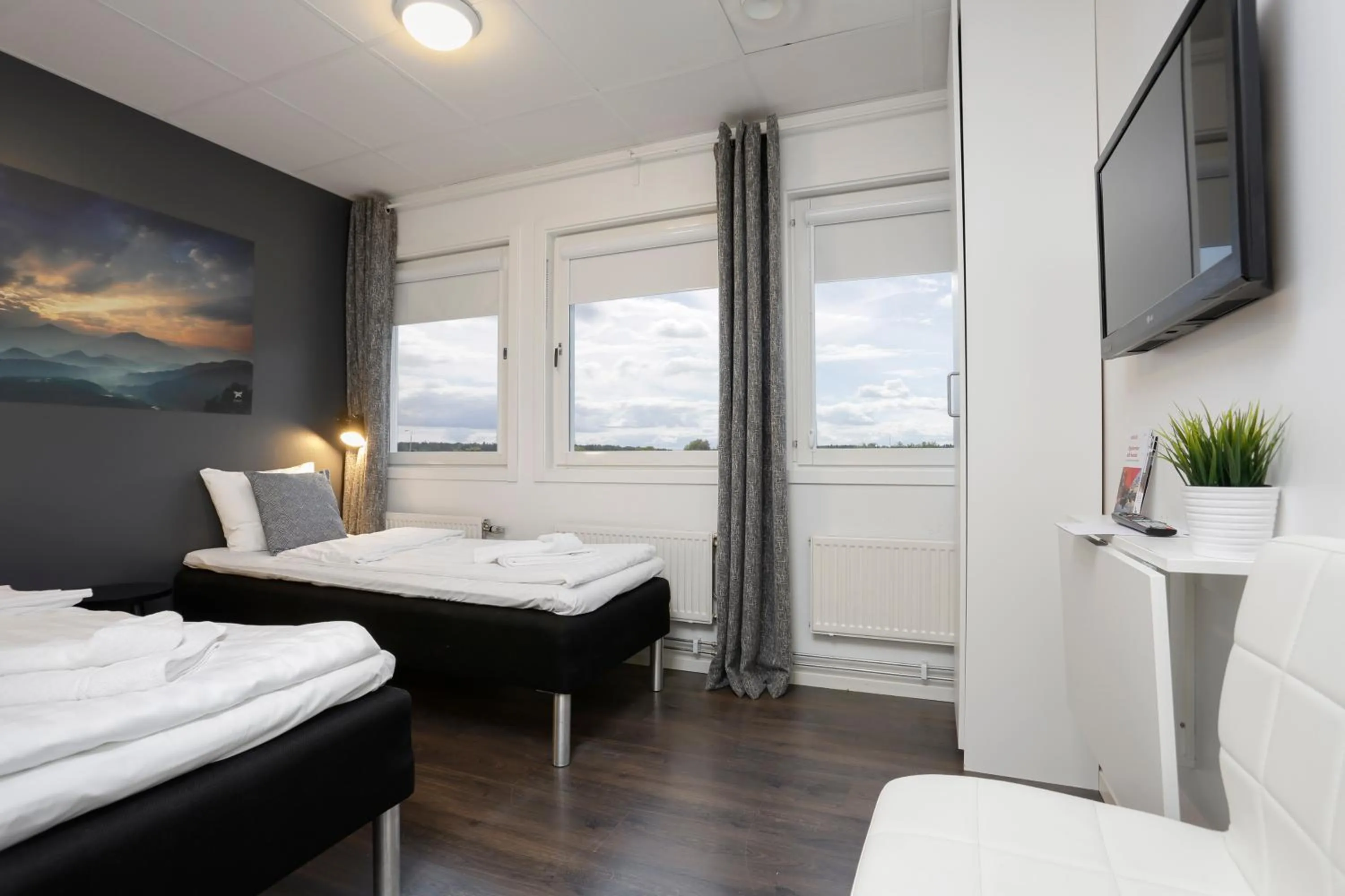 Bedroom, Bed in Hotel Vindeus