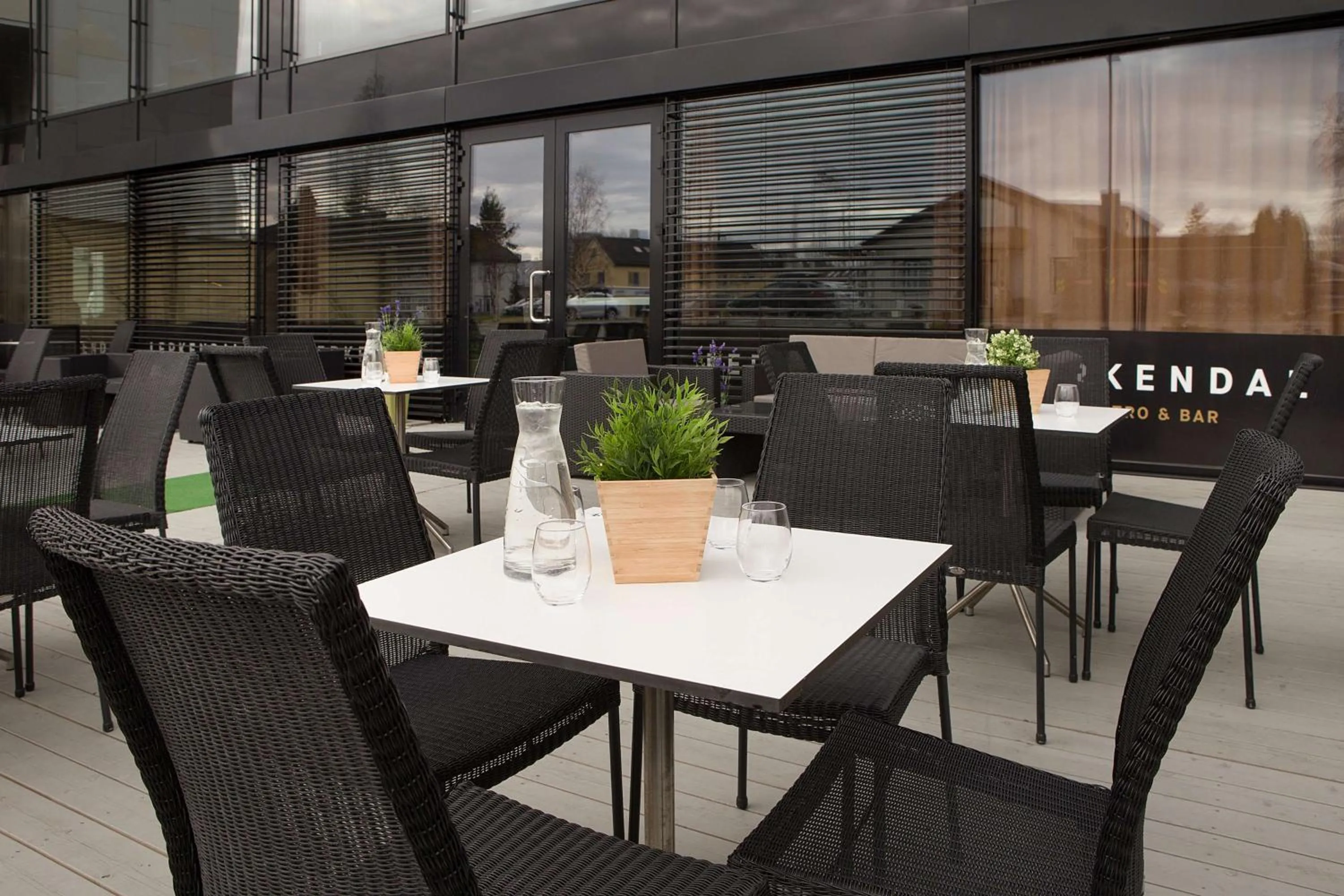 Patio in Scandic Lerkendal
