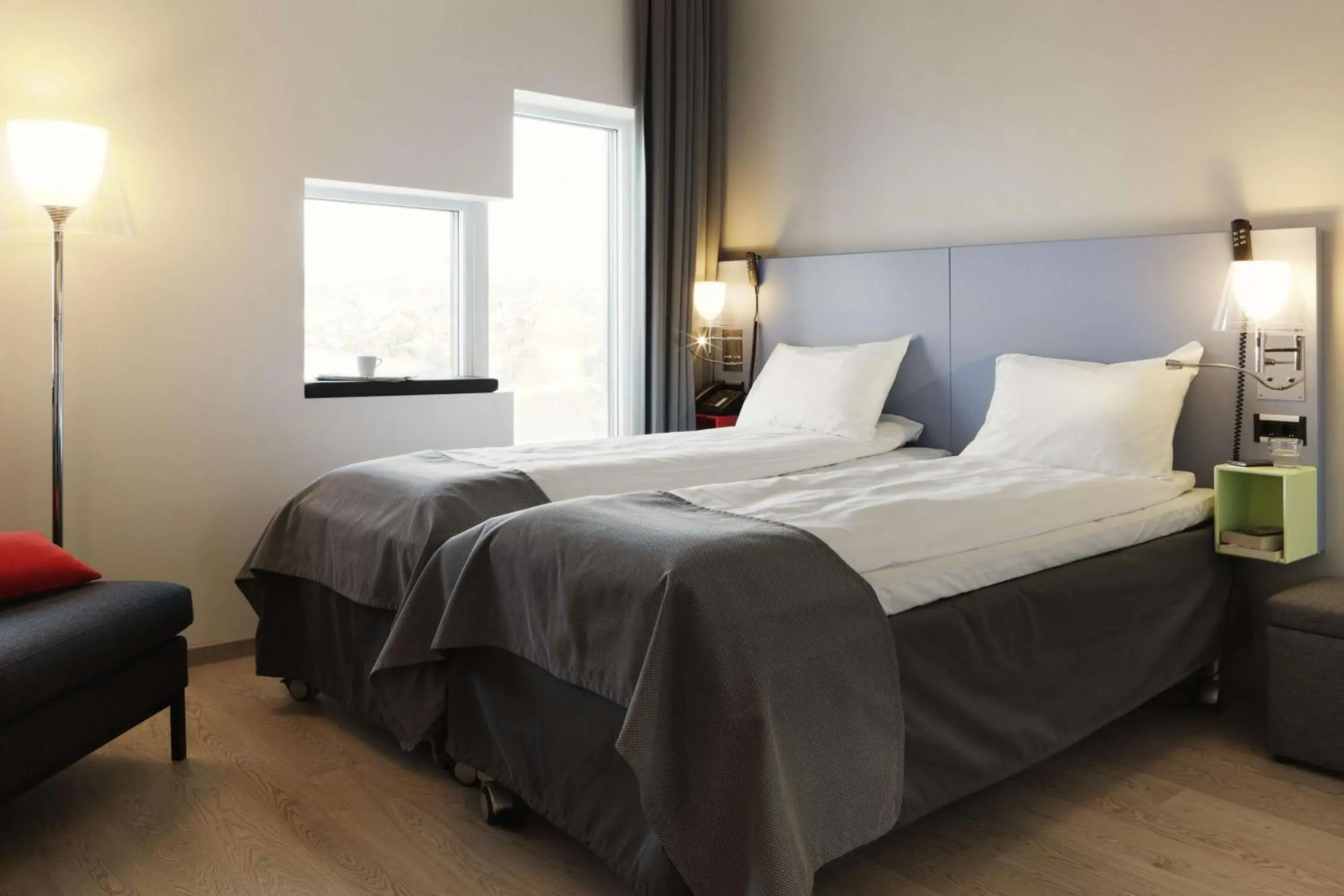 Superior Twin Room in Scandic Lerkendal Superior Twin Room in Scandic Lerkendal