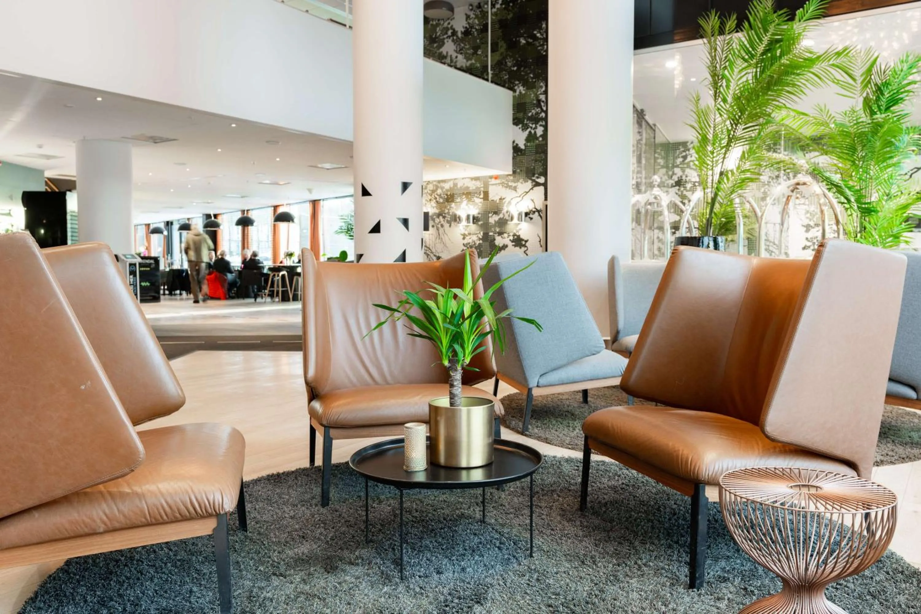 Lobby or reception in Scandic Lerkendal