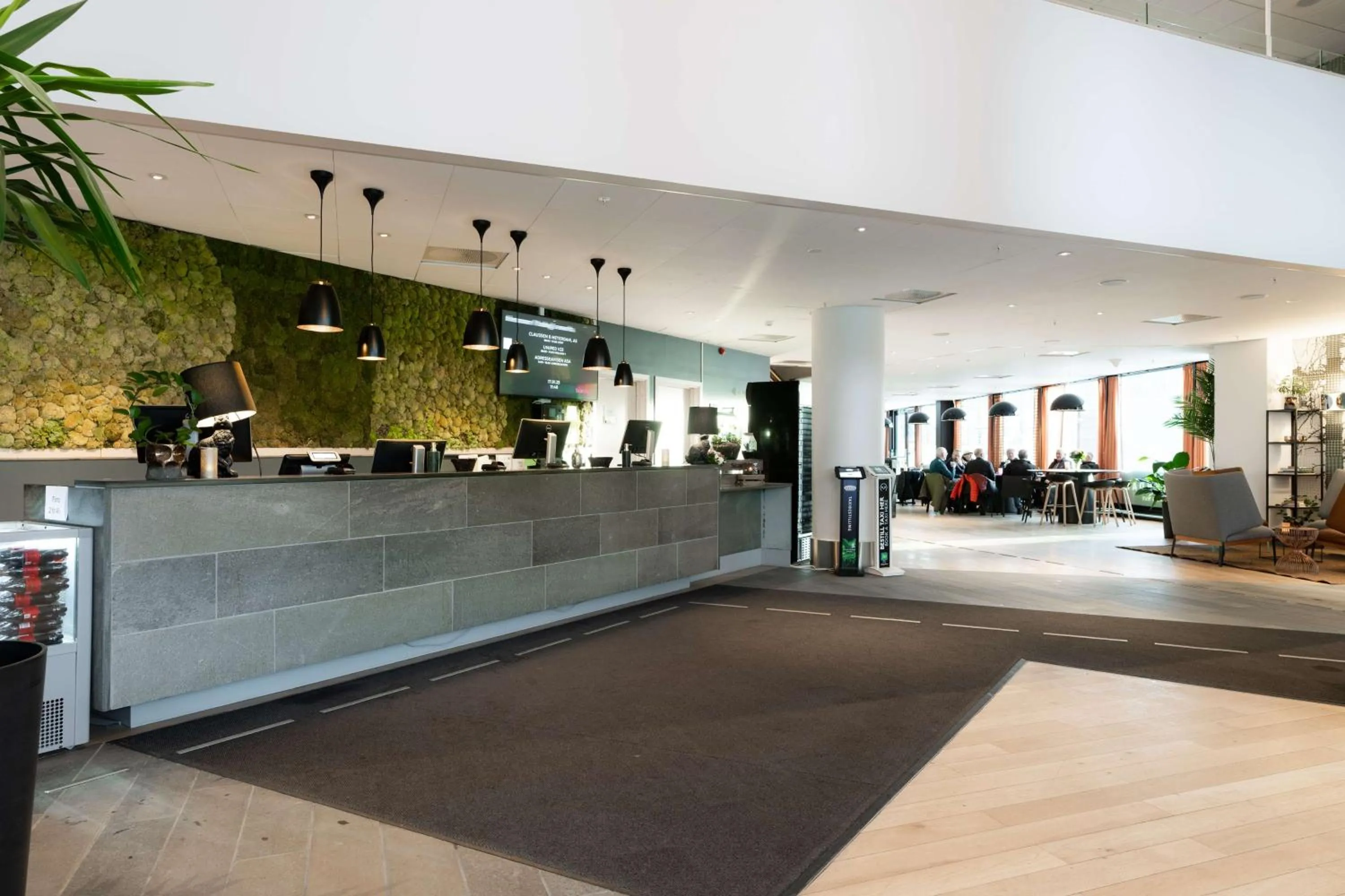 Lobby or reception in Scandic Lerkendal