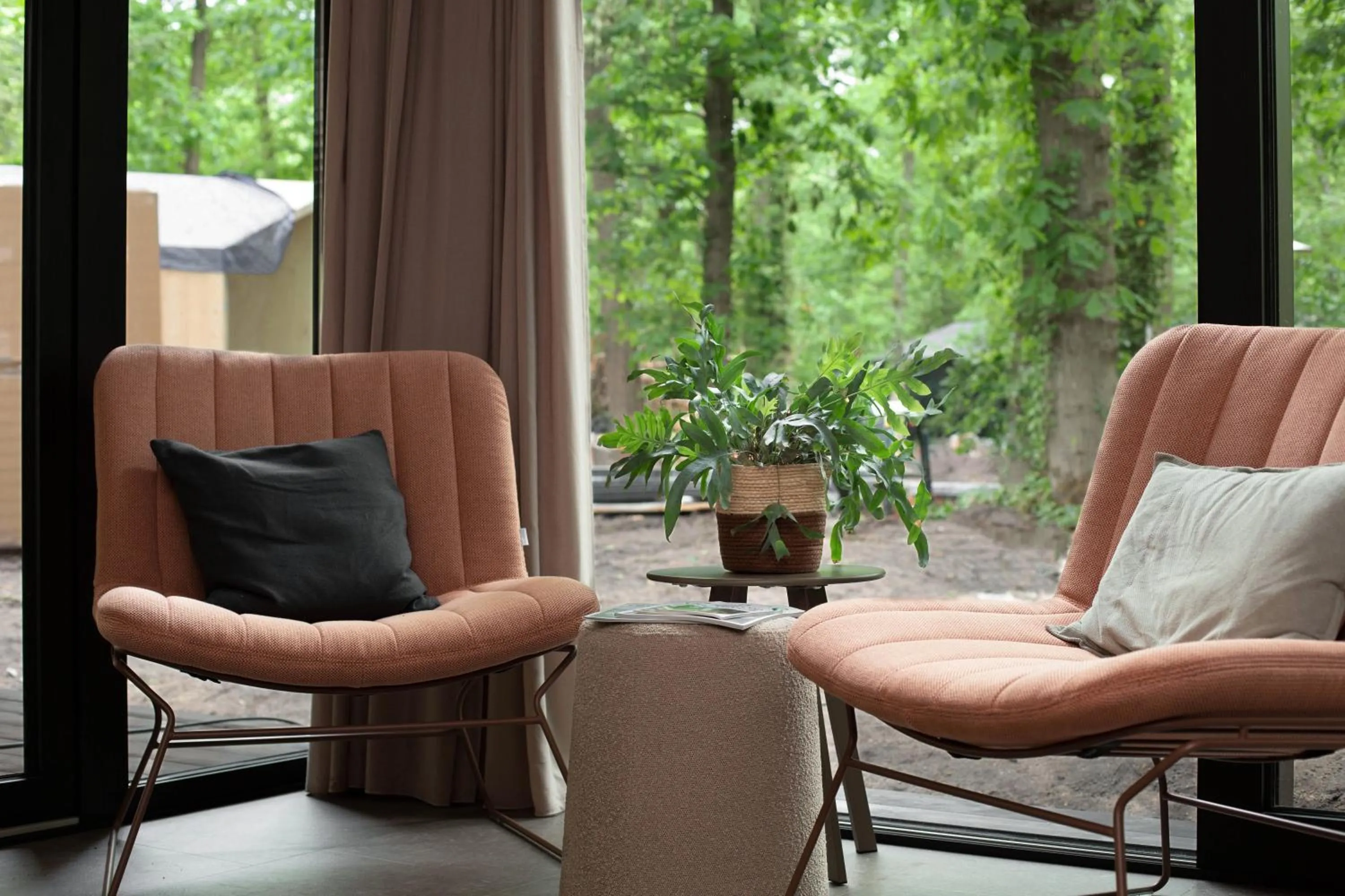 Seating area in Buitenplaats Petersburg