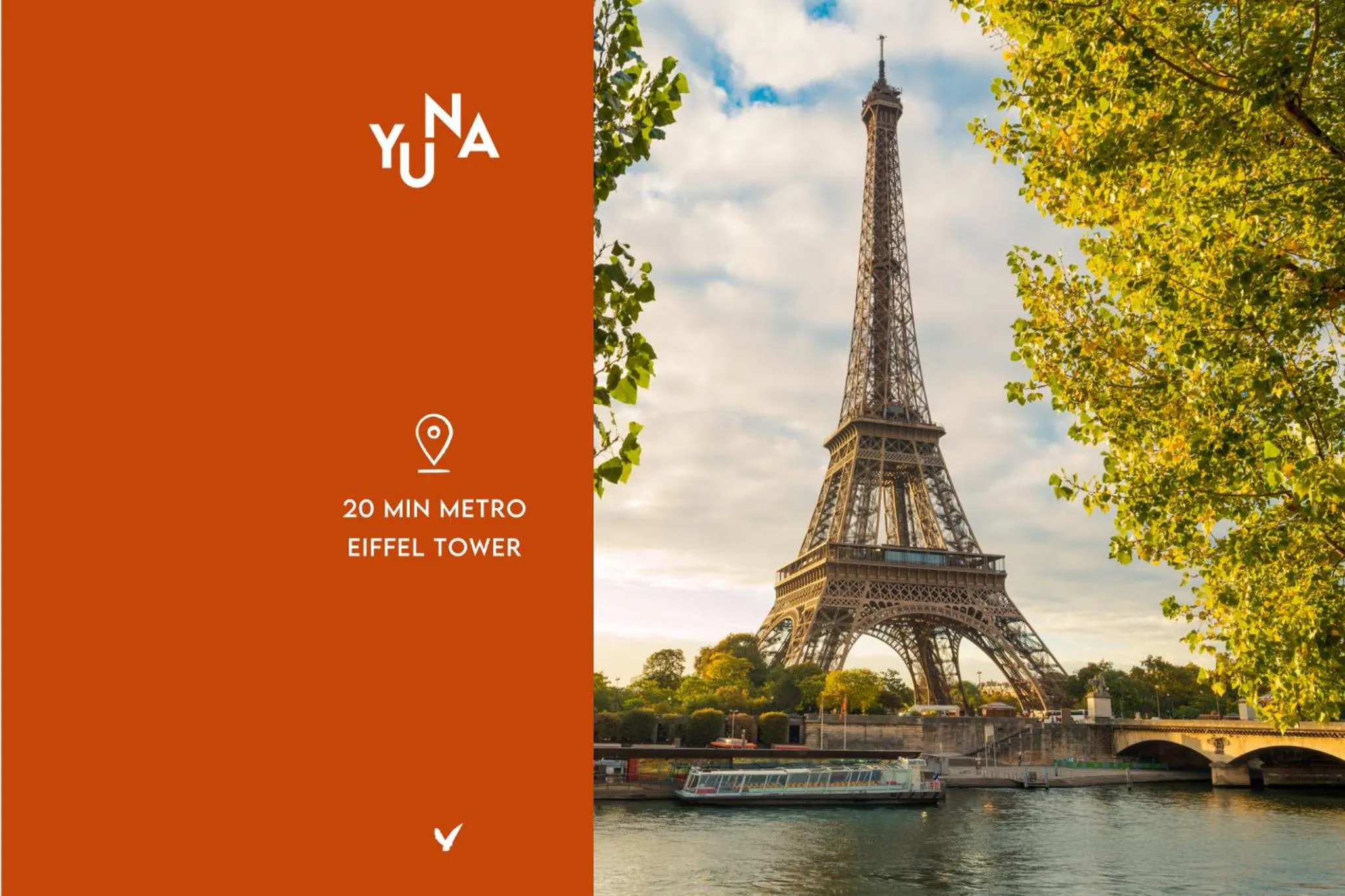 Property logo or sign in Yuna Saint-Honoré - Serviced Apartments