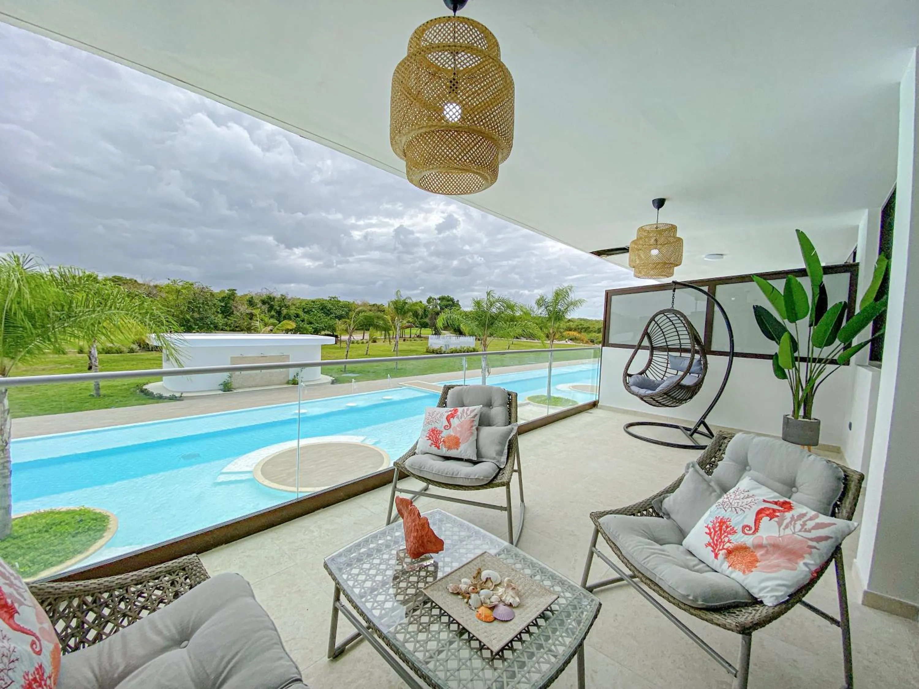 Seating area in Xeliter Cana Rock Punta Cana