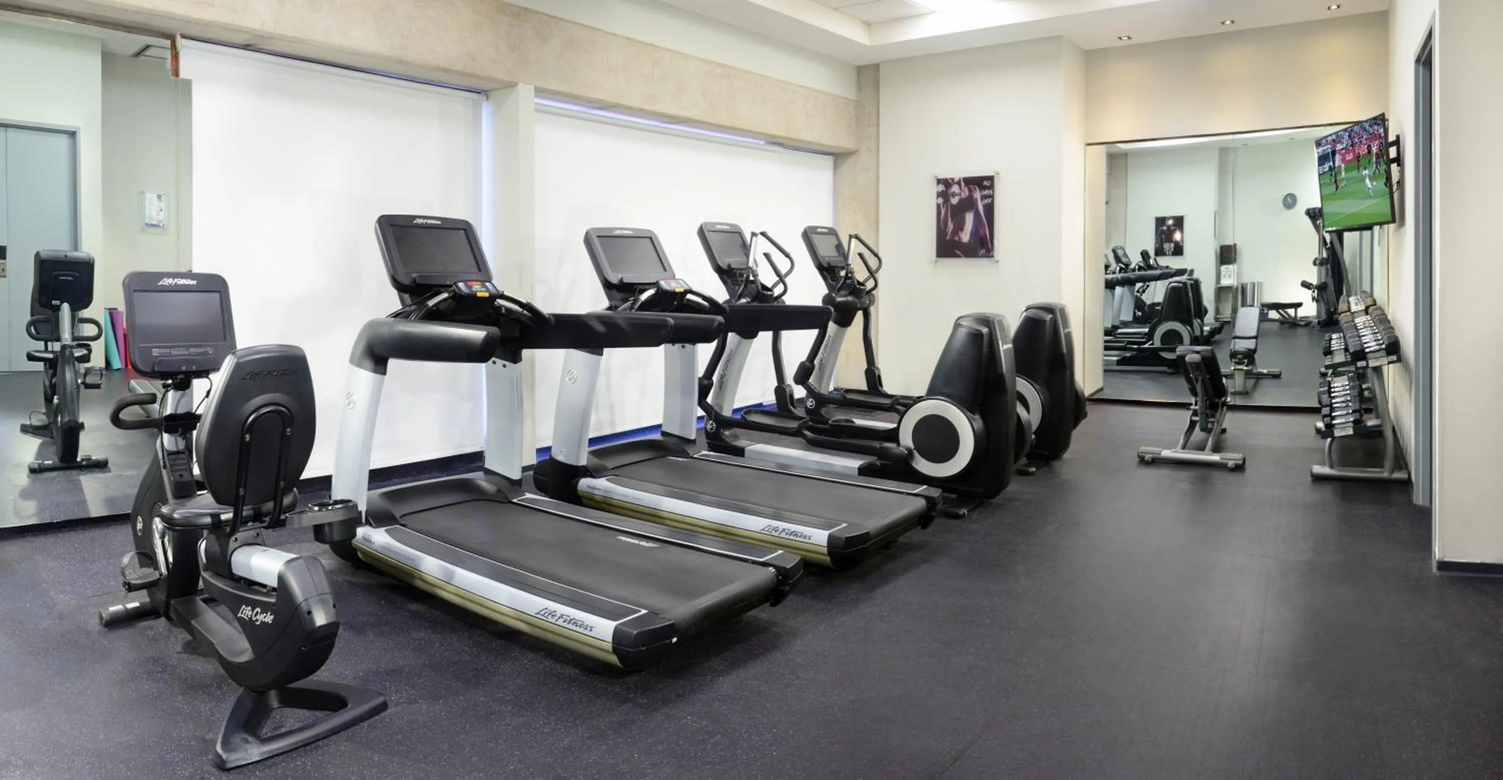 Fitness centre/facilities in Hotel Guadalajara Country Club by HNF