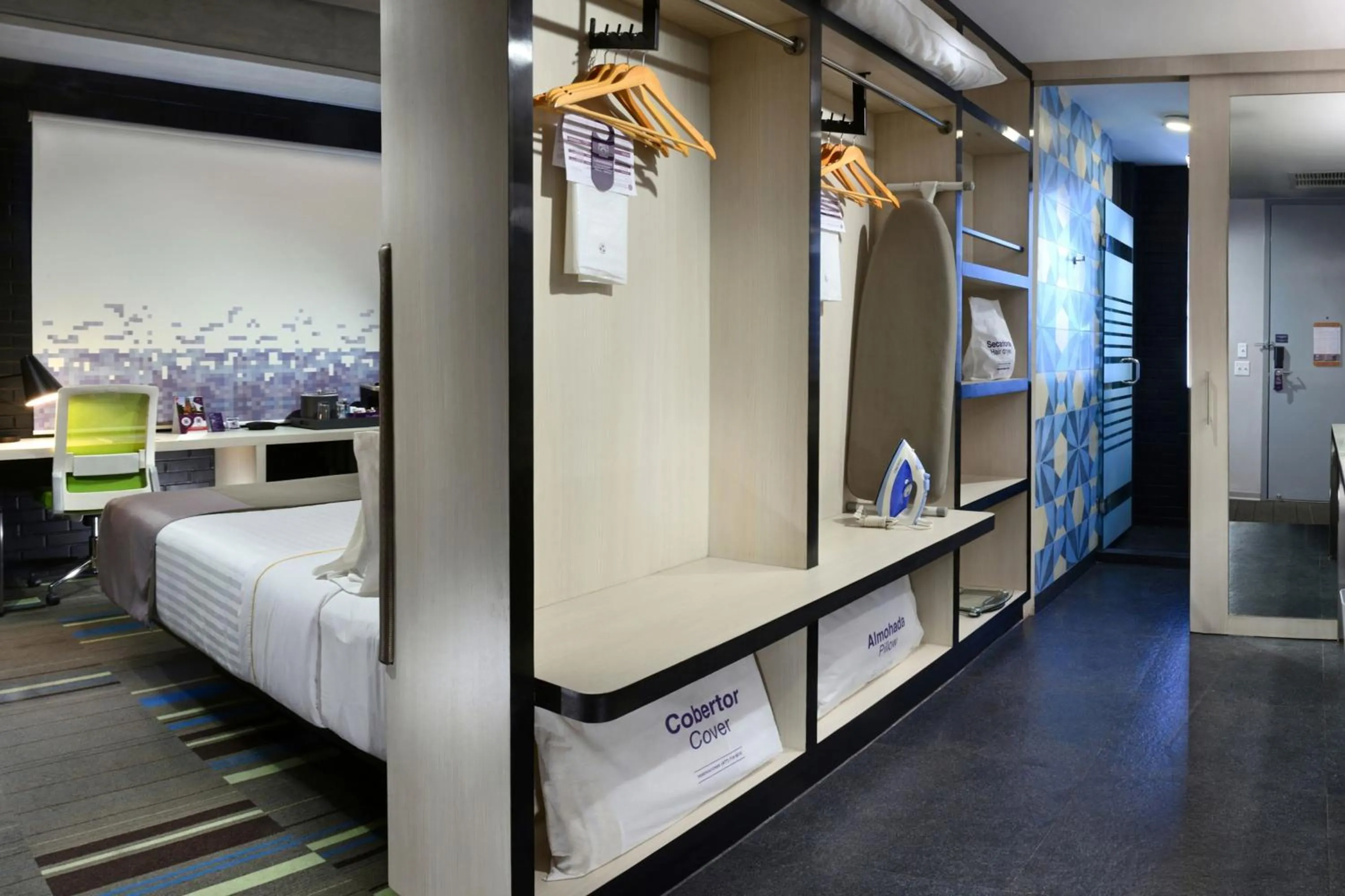 Bathroom, Bed in Hotel Guadalajara Country Club by HNF