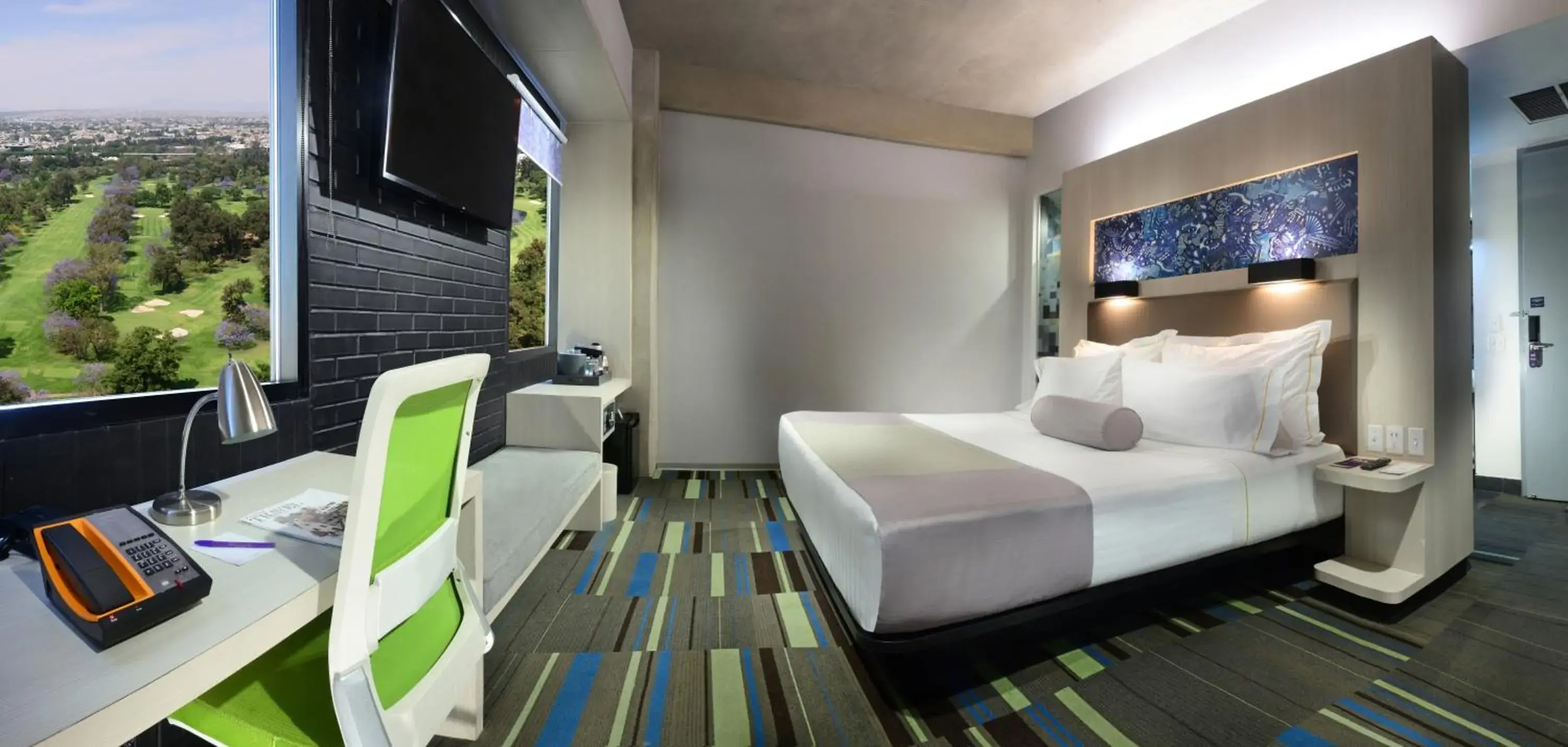 Aloft, Guest Room, 1 King in Hotel Guadalajara Country Club by HNF Aloft, Guest Room, 1 King in Hotel Guadalajara Country Club by HNF