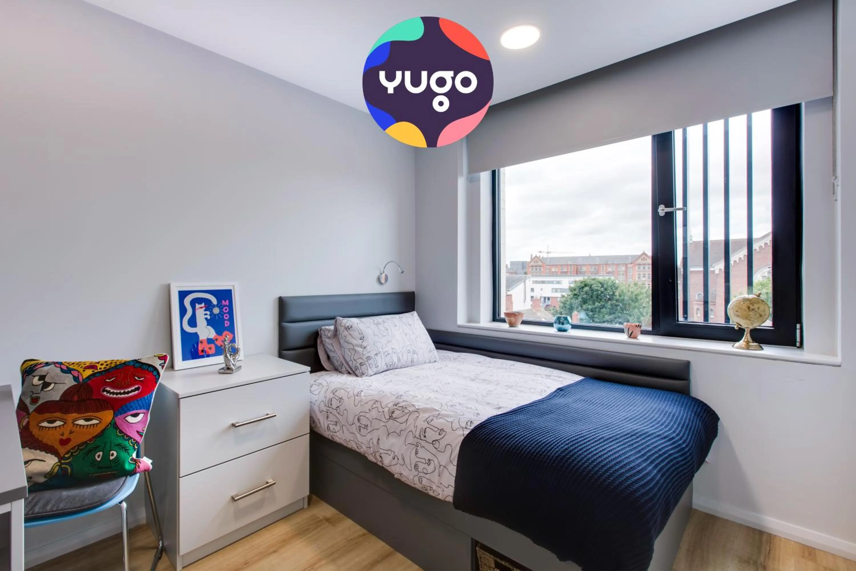 Logo/Certificate/Sign, Bed in Yugo Explore - Kavanagh Court