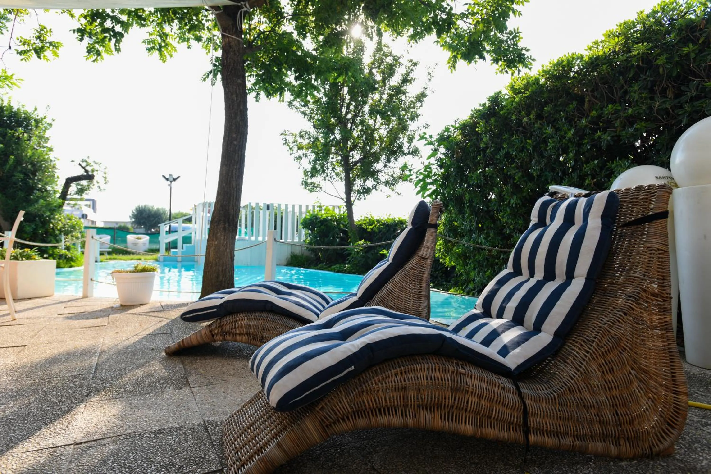 Pool view in Hotel Eritrea