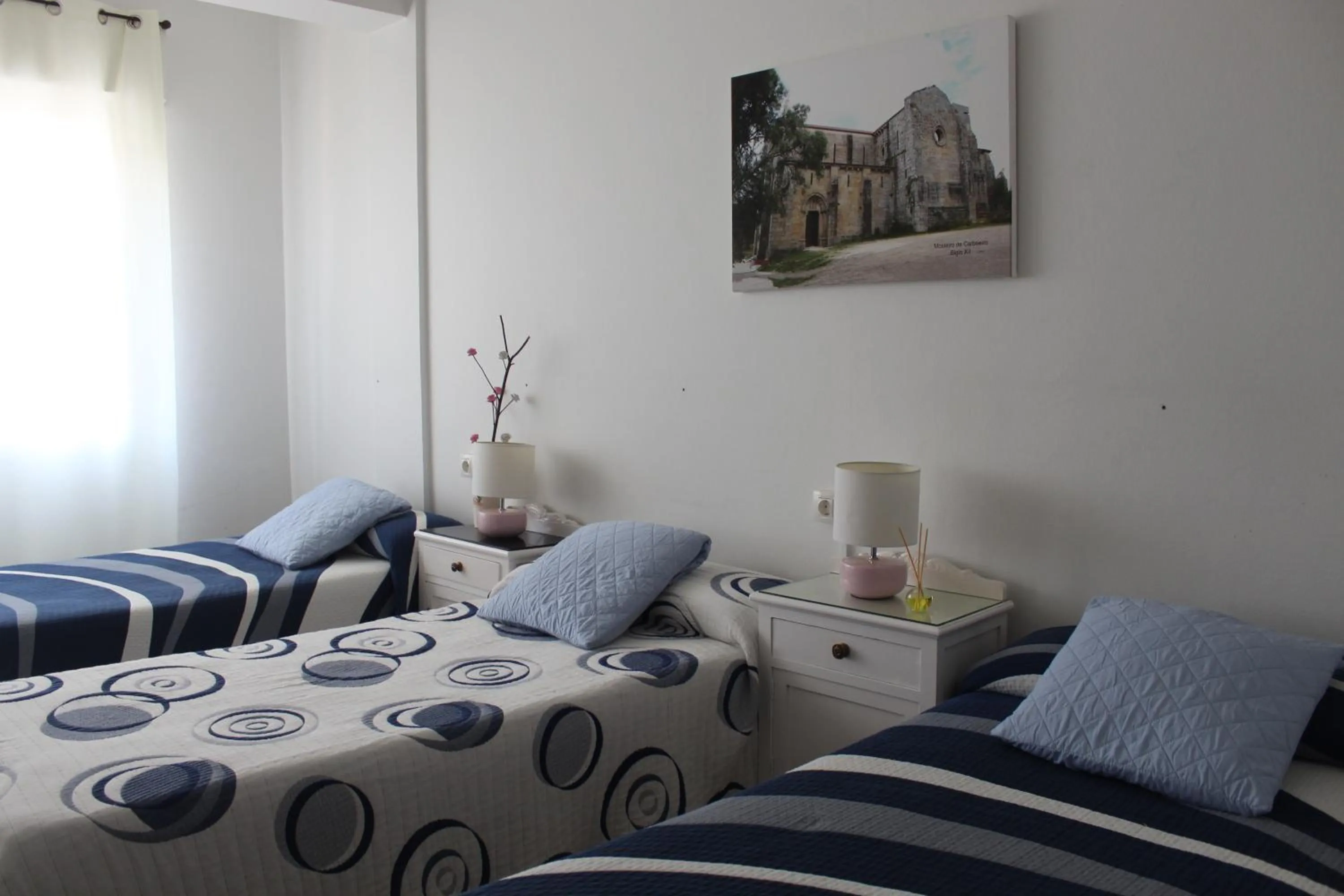 Bedroom, Bed in Albergue Turístico Silleda