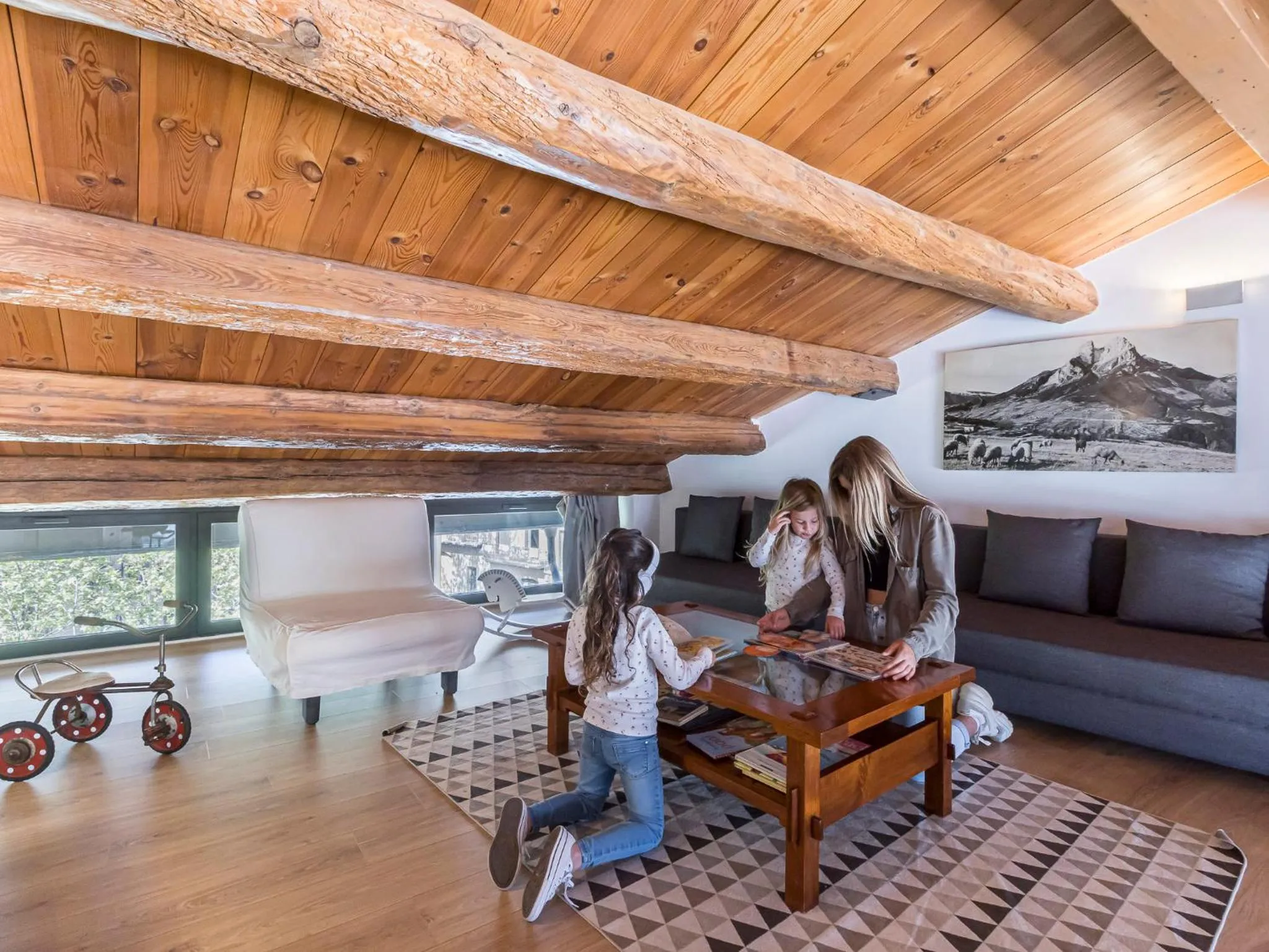 Living room in Cal Rellotger de Solsona