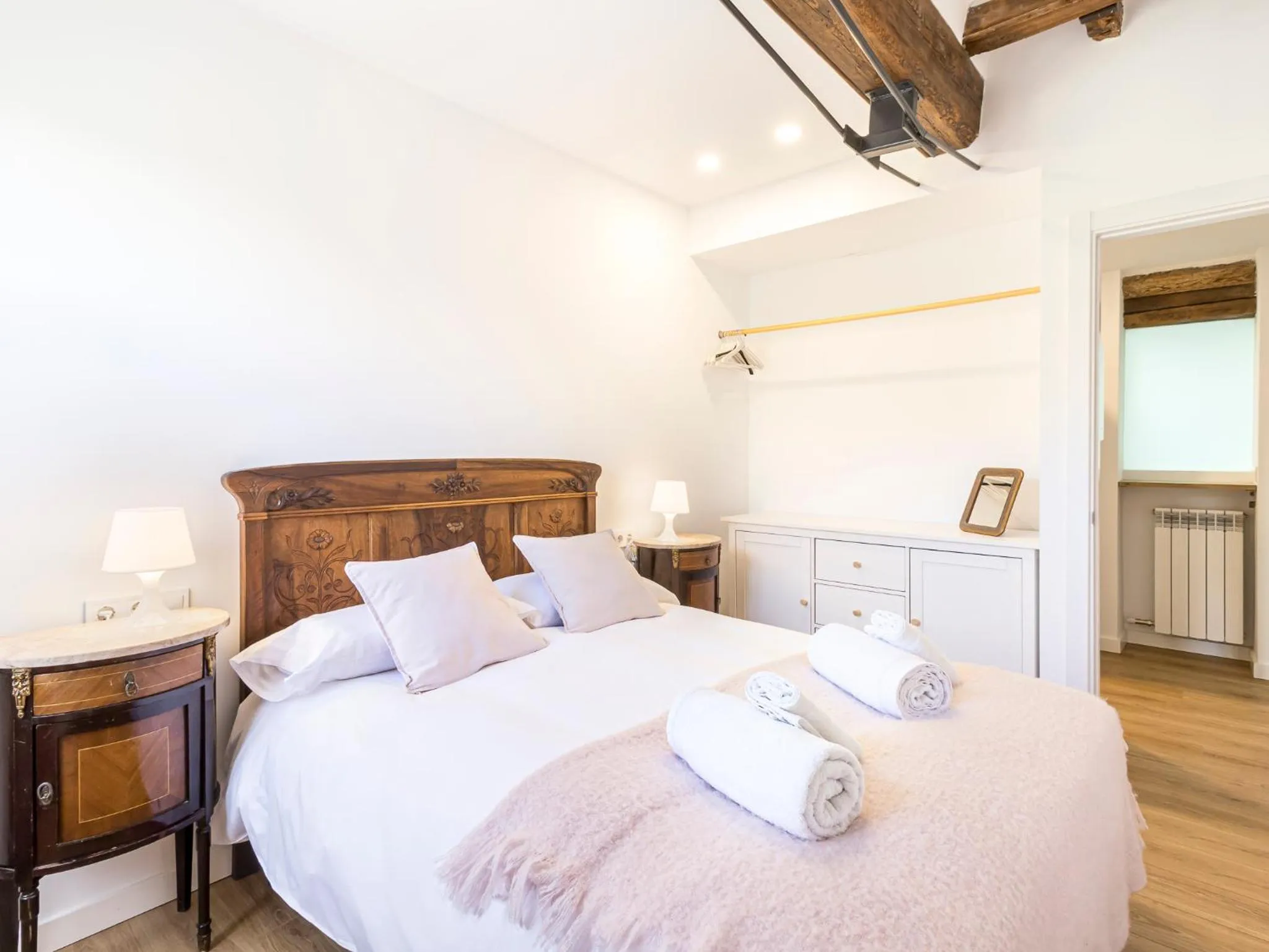Bedroom, Bed in Cal Rellotger de Solsona