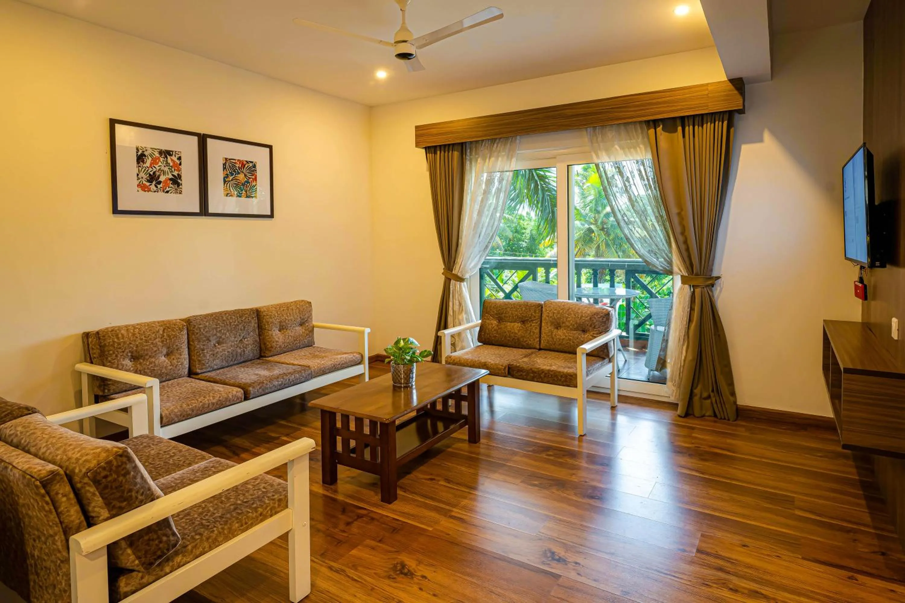Bedroom in Kumarakom Park Resort