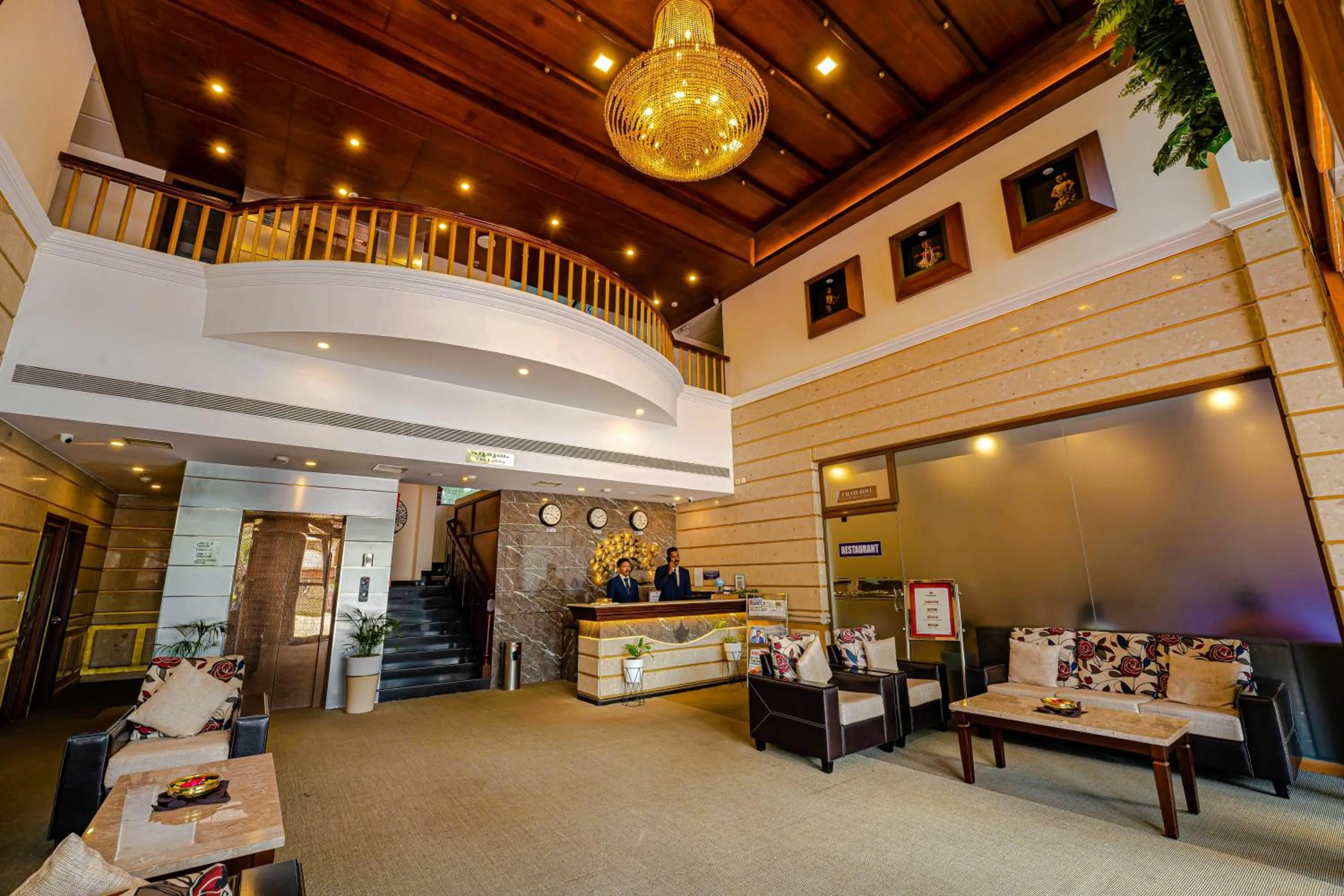 Lobby or reception in Kumarakom Park Resort