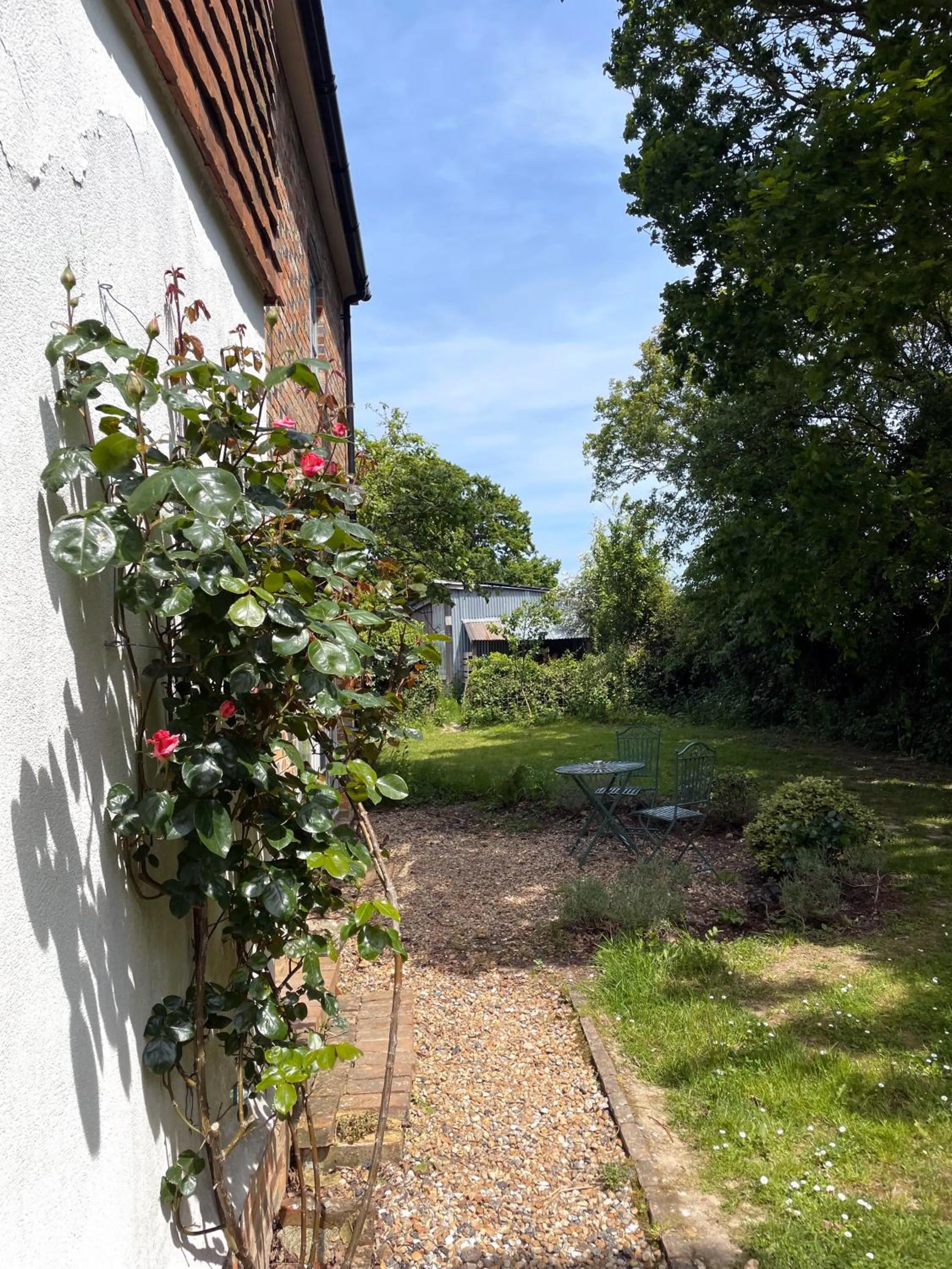 Garden in Starnash Farmhouse Holiday Home