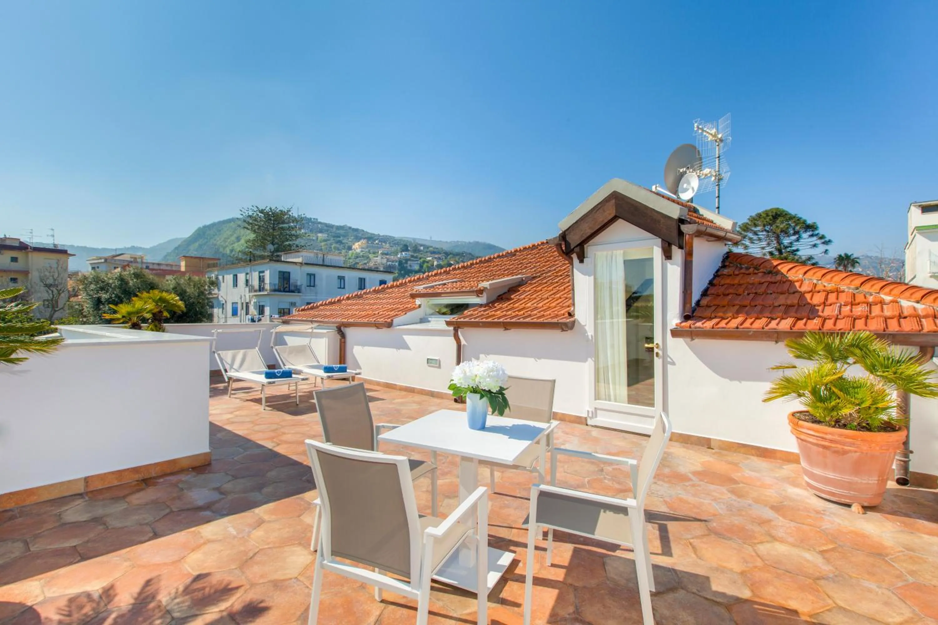 Patio in Relais Villa Savarese