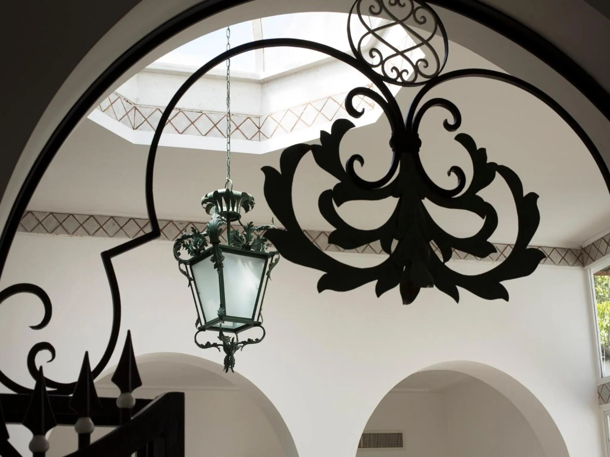 Decorative detail in Relais Villa Savarese