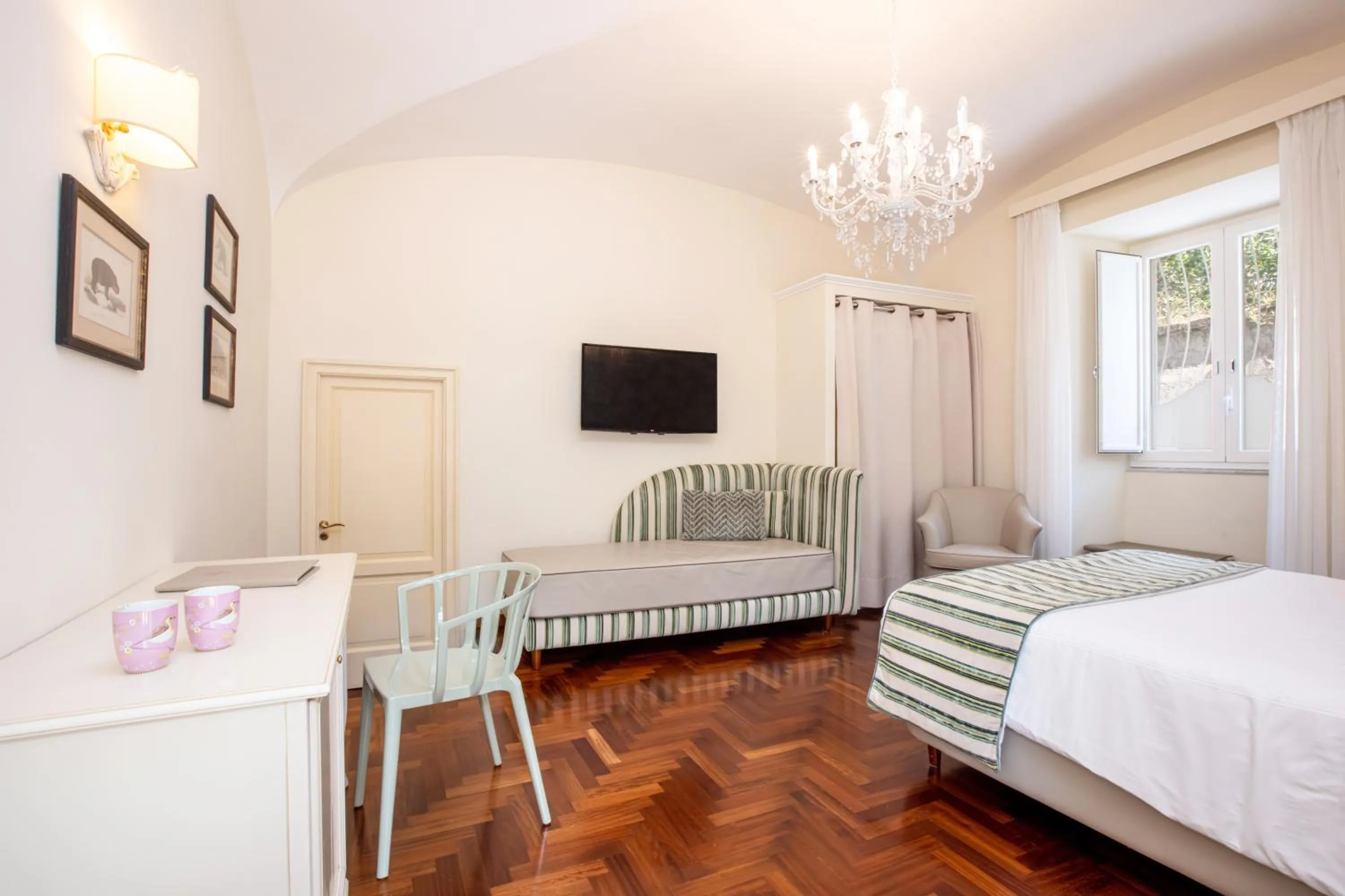 Bedroom, Bed in Relais Villa Savarese