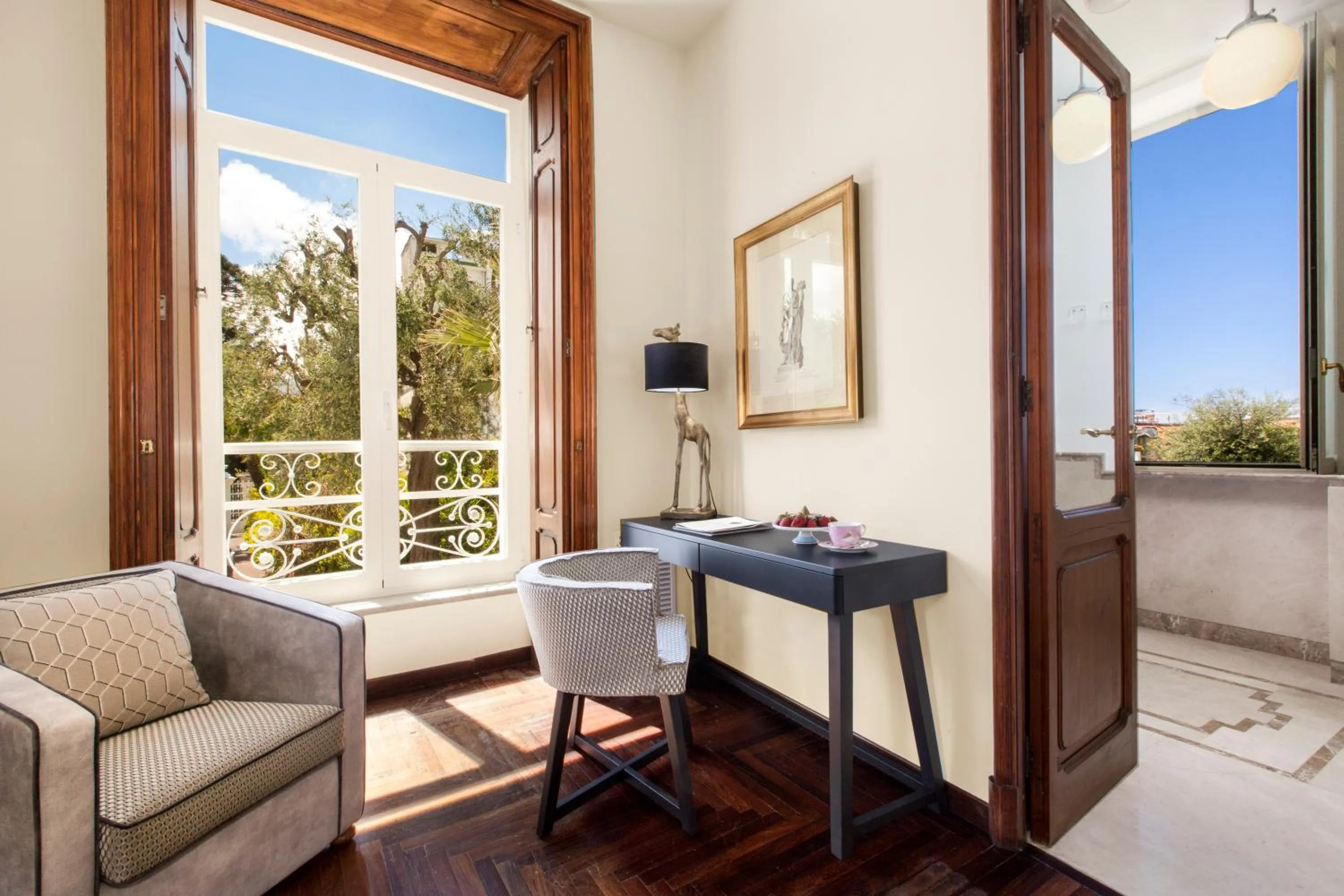 Balcony/Terrace in Relais Villa Savarese