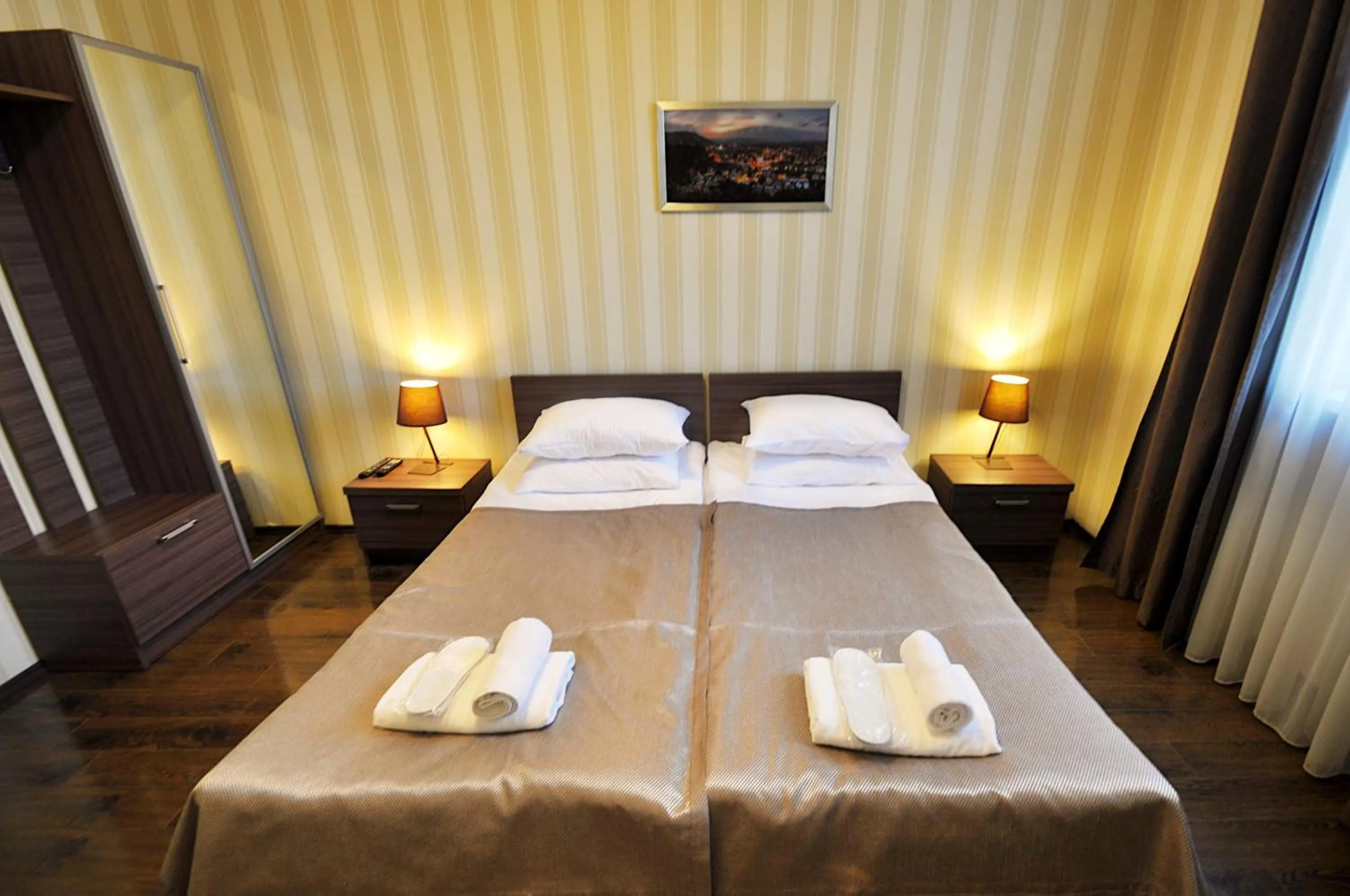 Bed in Athletics Hotel