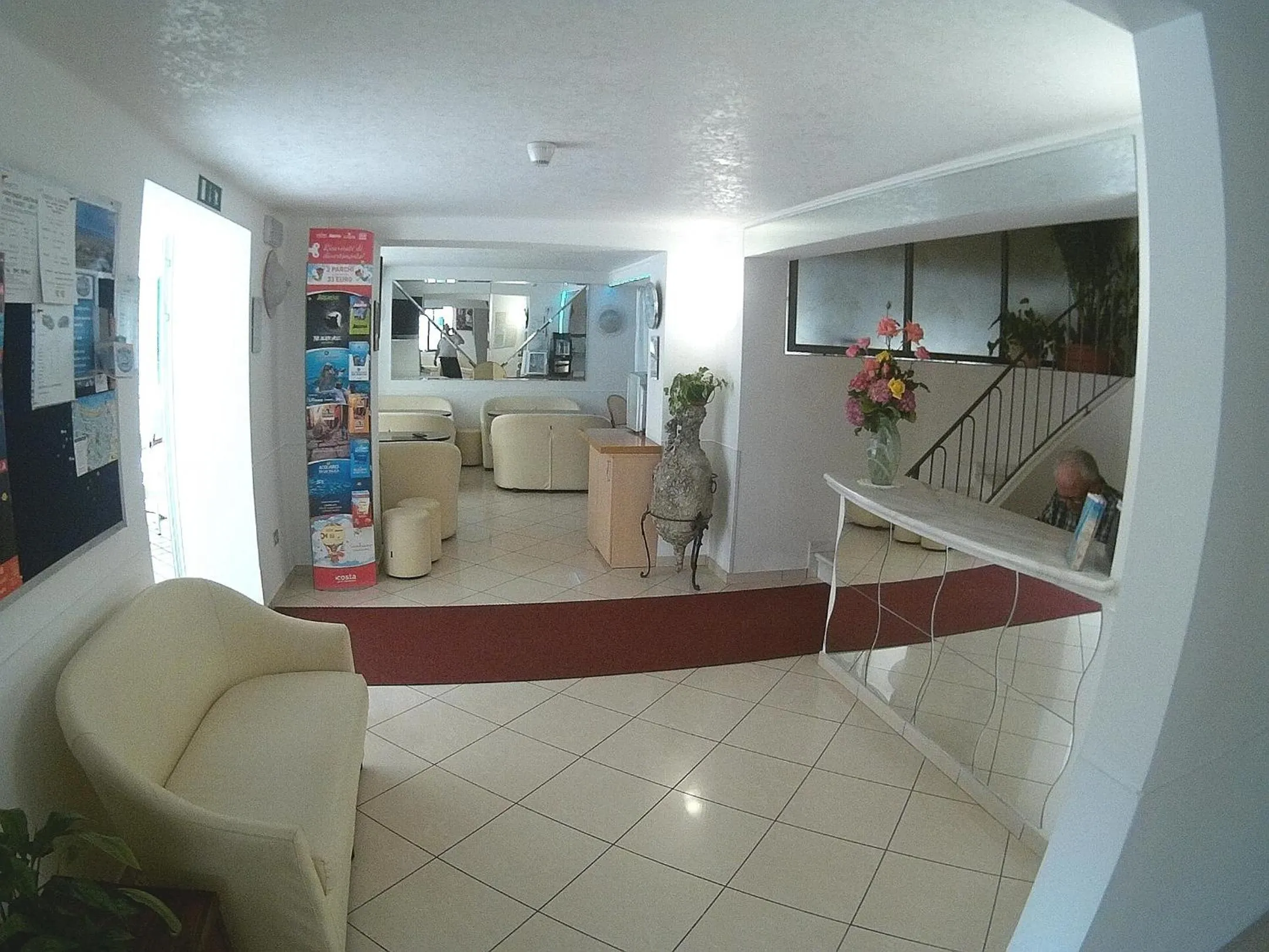 Floor plan in Hotel Azzurro