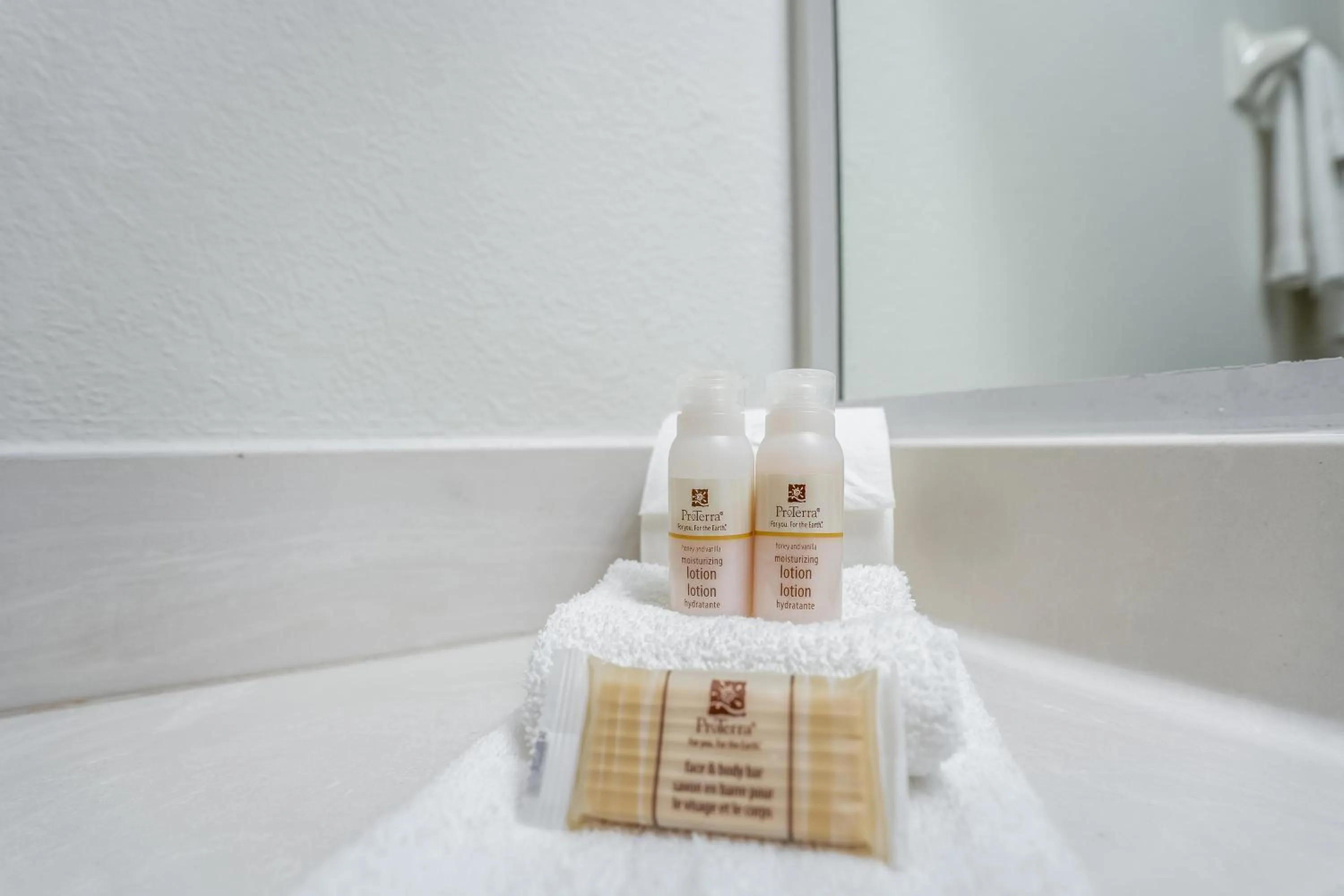 Bathroom in South River Suites