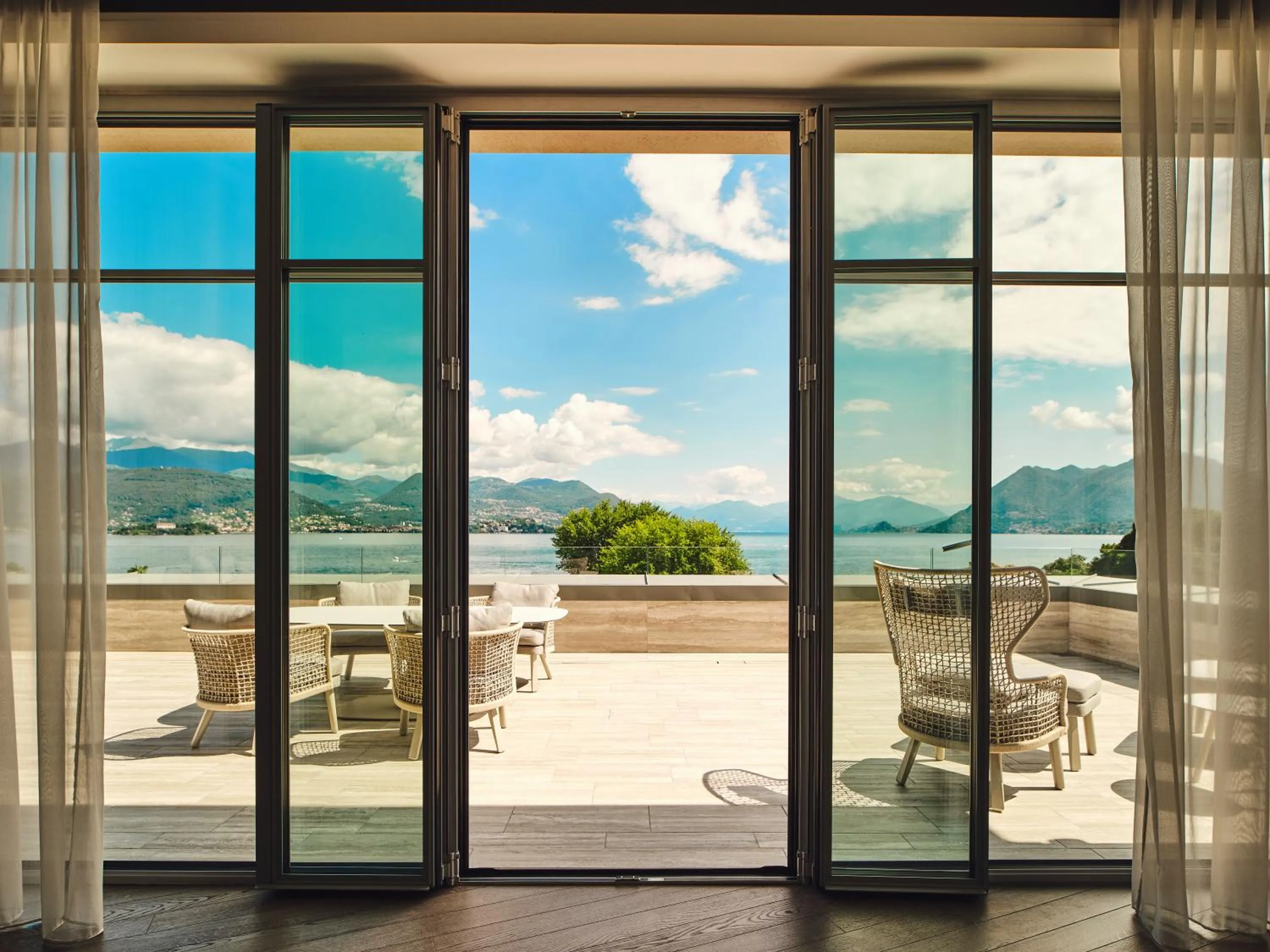 Balcony/Terrace in Boutique Hotel Stresa