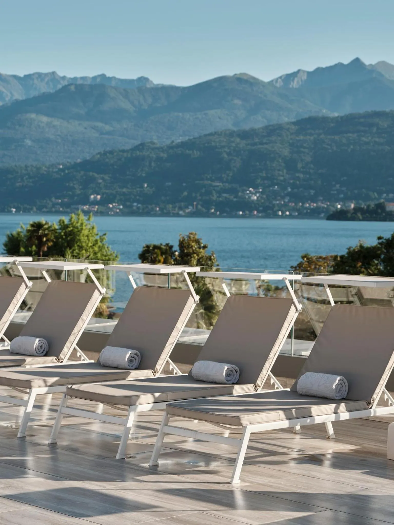 Lake view in Boutique Hotel Stresa